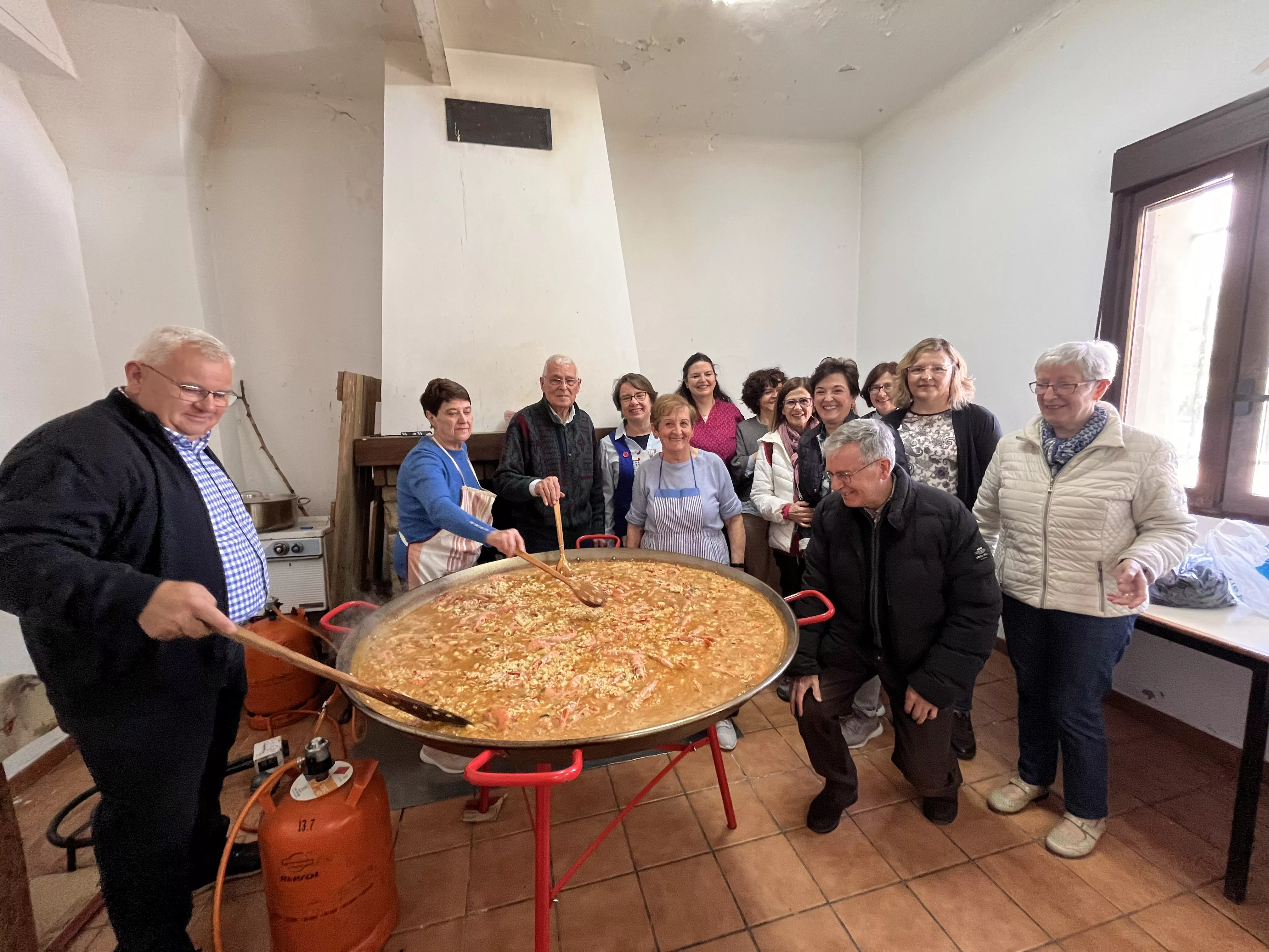 Tradicional romería de Igriés en Cillas. Foto Mercedes Manterola