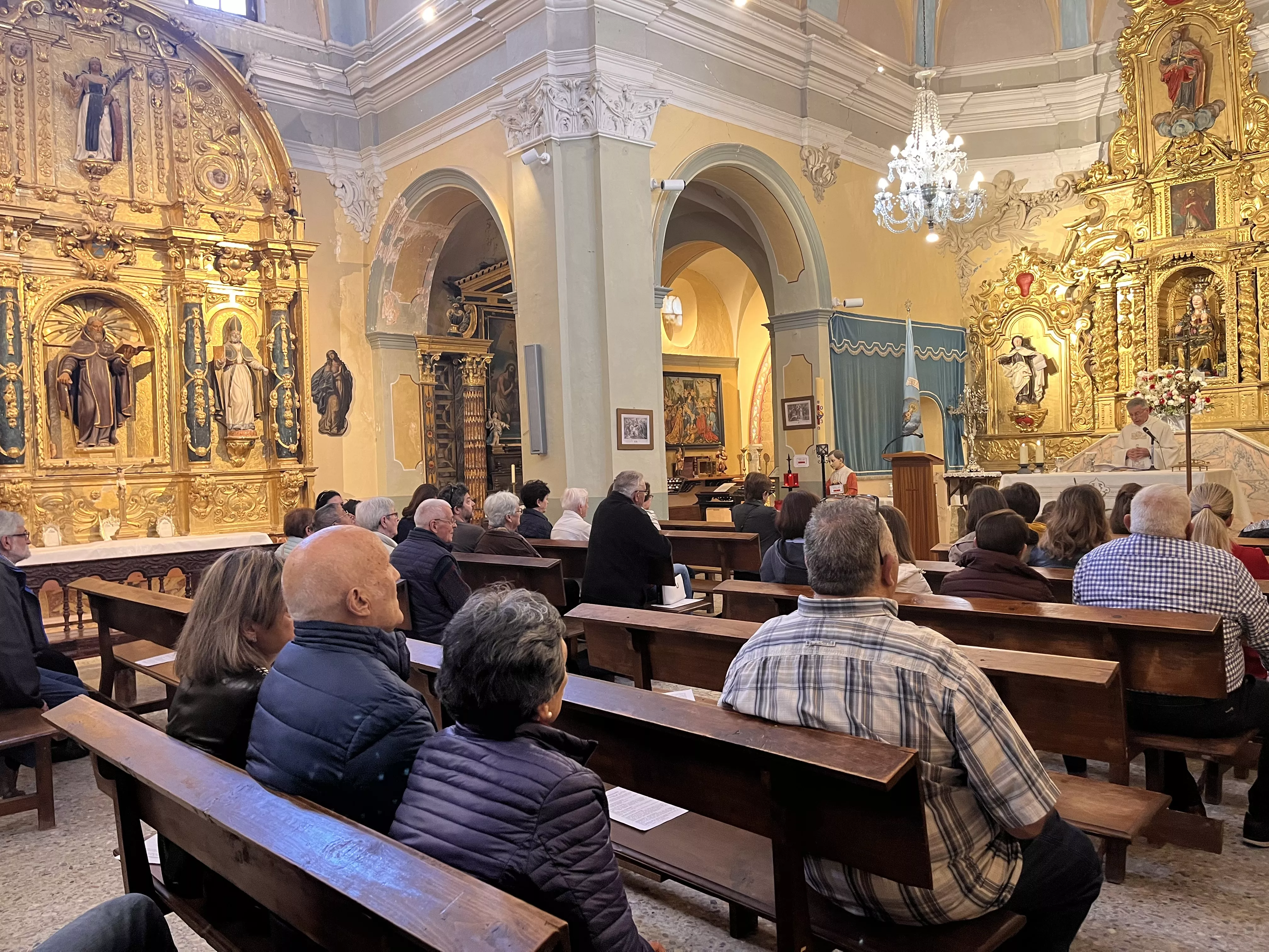 Tradicional romería de Igriés en Cillas. Foto Mercedes Manterola