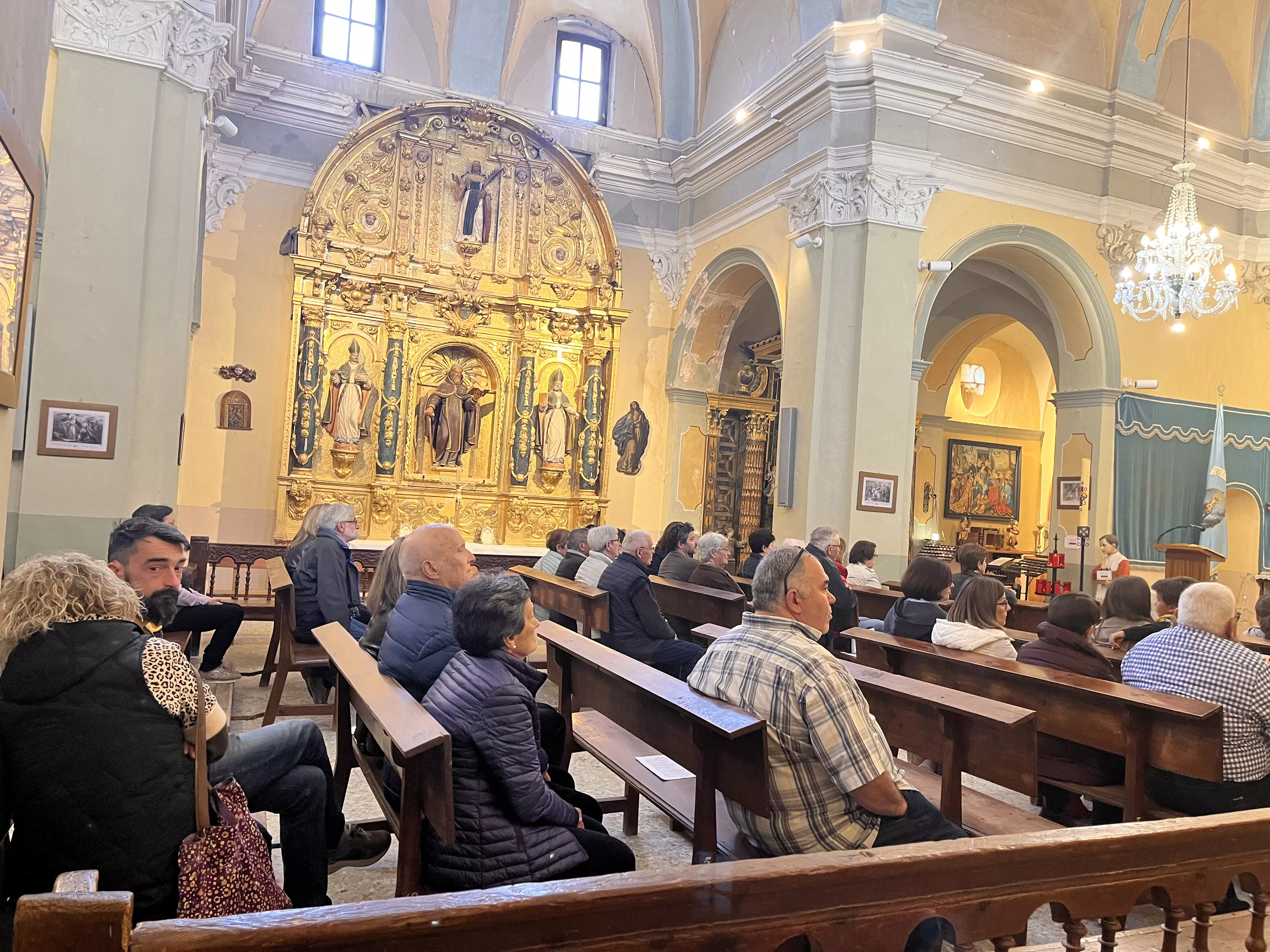 Tradicional romería de Igriés en Cillas. Foto Mercedes Manterola