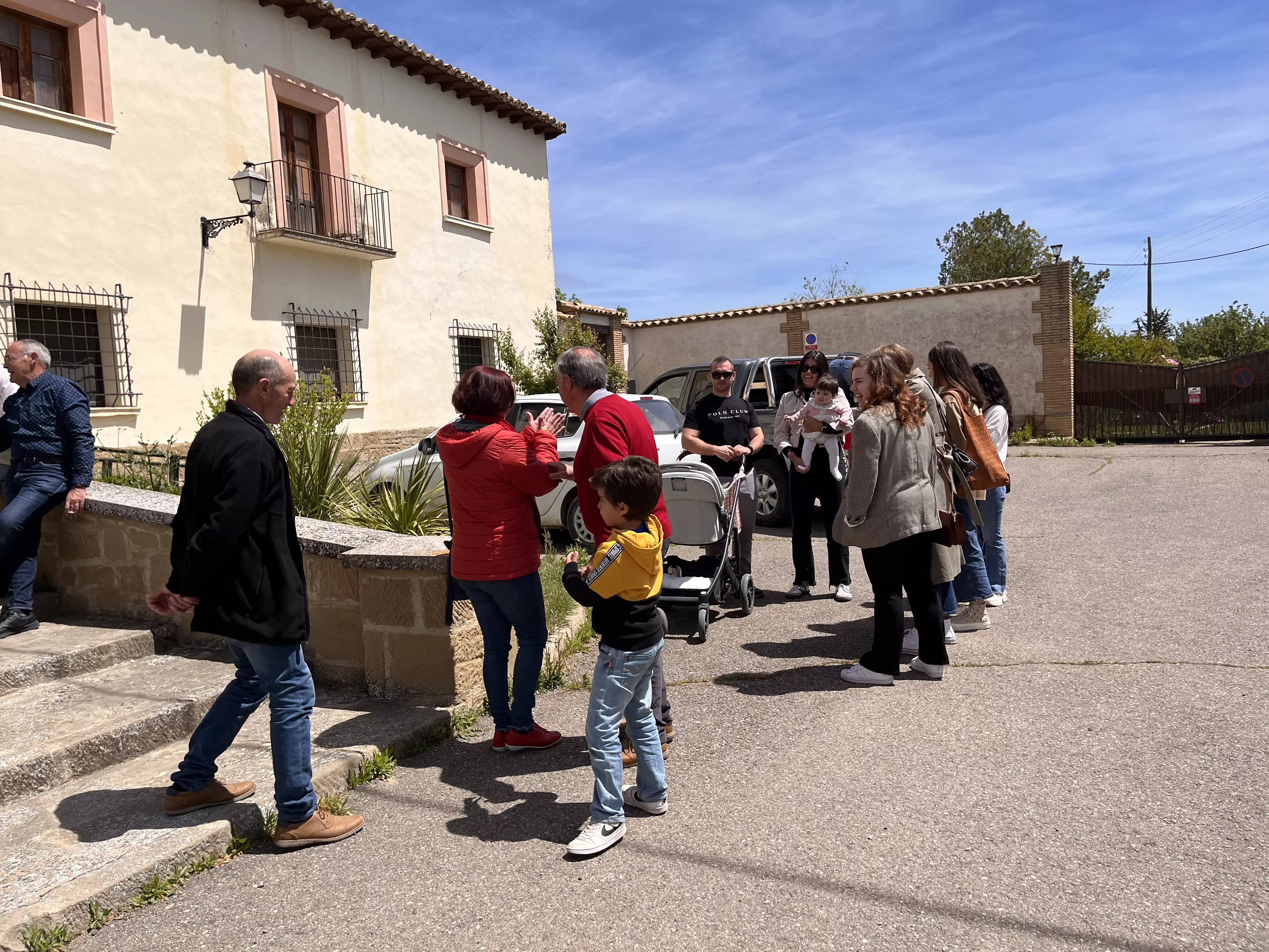 Tradicional romería de Igriés en Cillas. Foto Mercedes Manterola