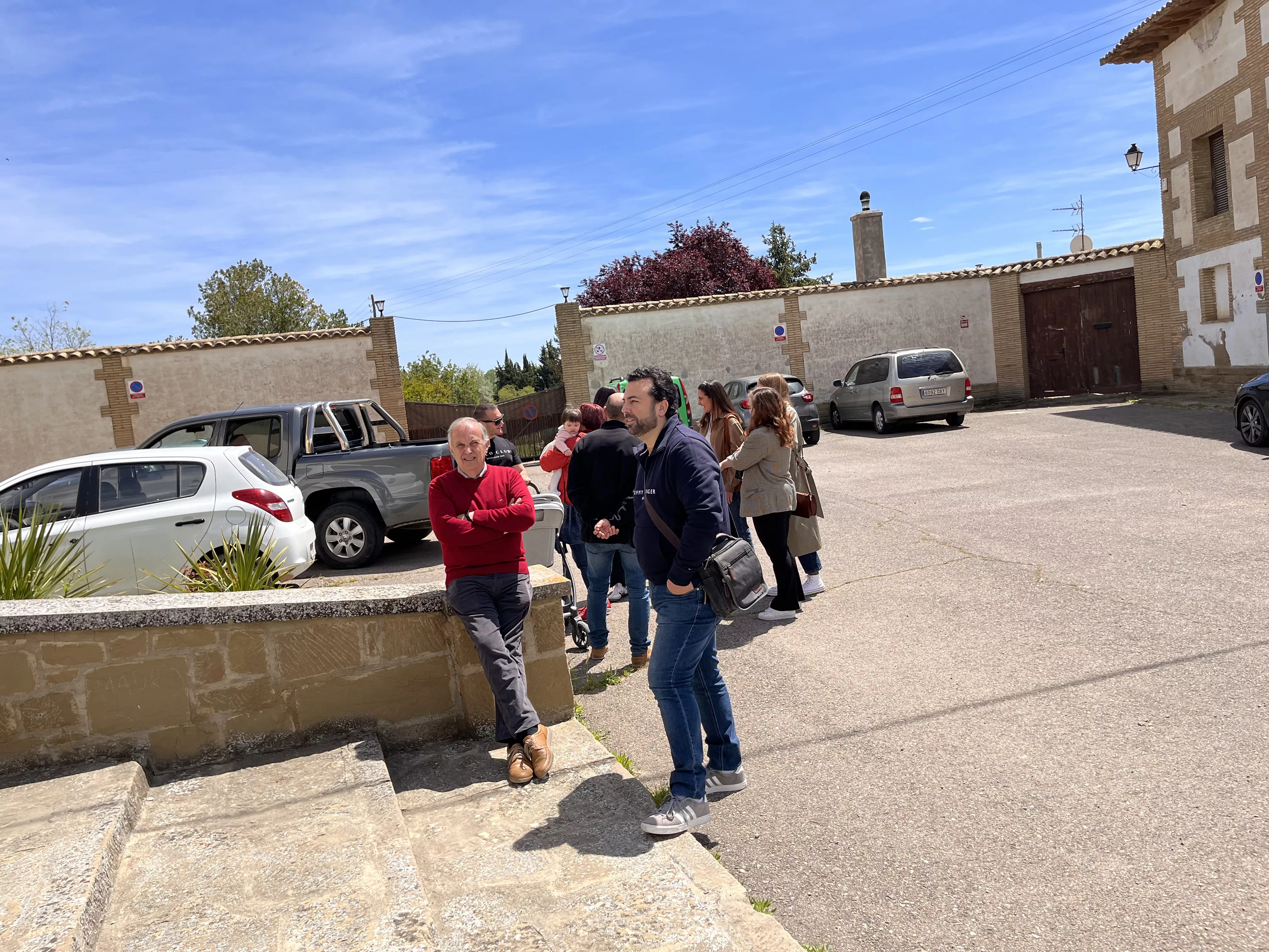 Tradicional romería de Igriés en Cillas. Foto Mercedes Manterola