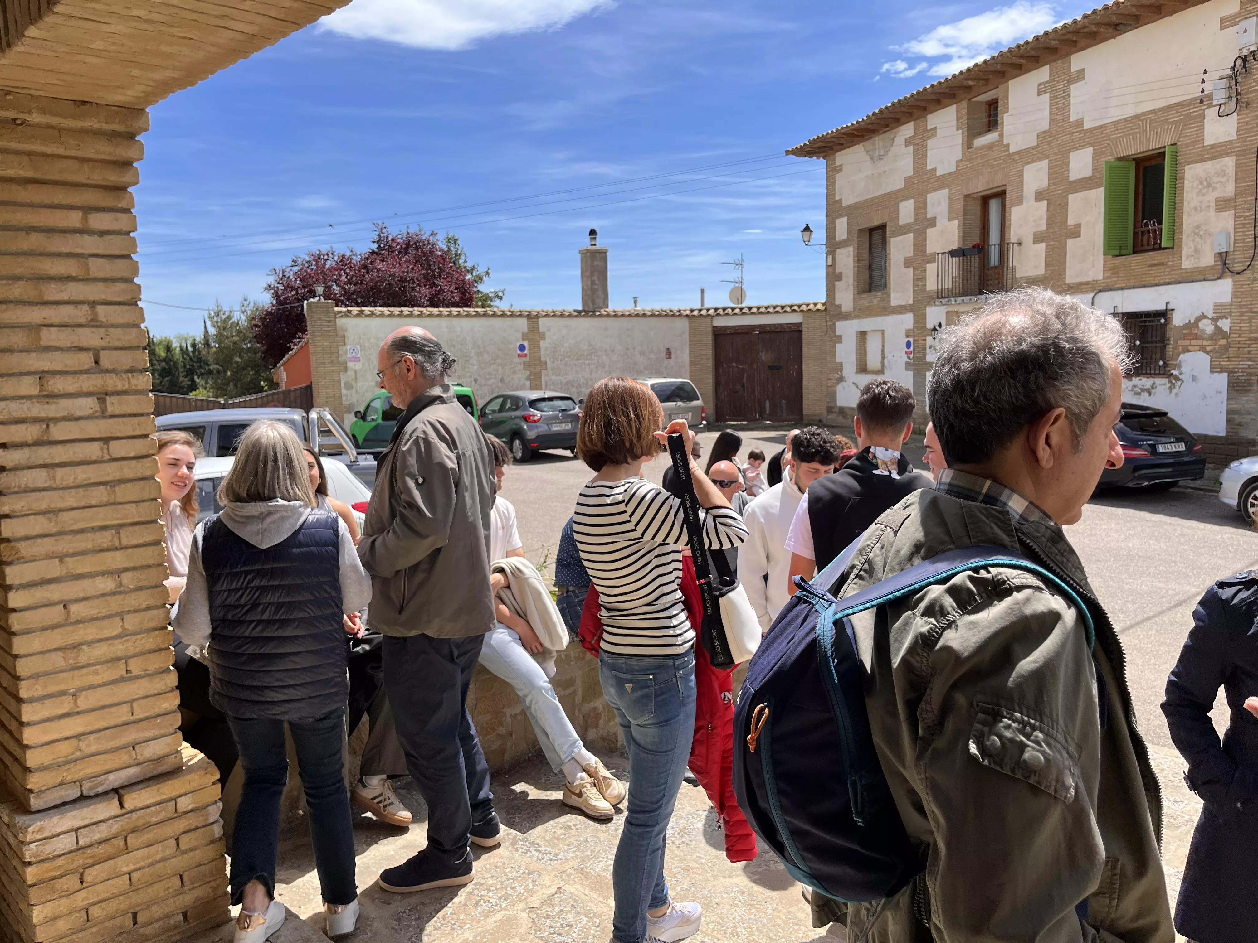 Tradicional romería de Igriés en Cillas. Foto Mercedes Manterola