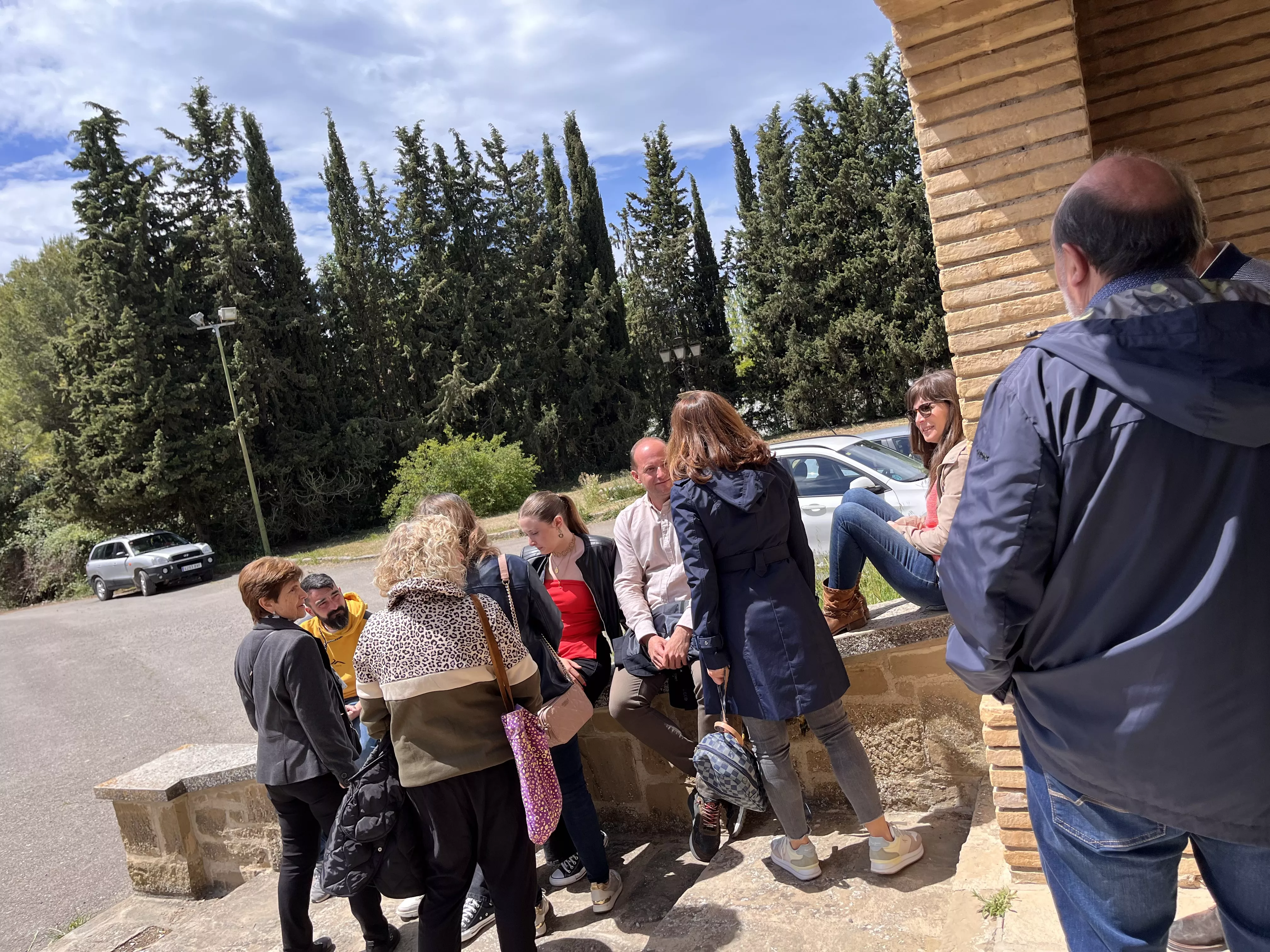 Tradicional romería de Igriés en Cillas. Foto Mercedes Manterola
