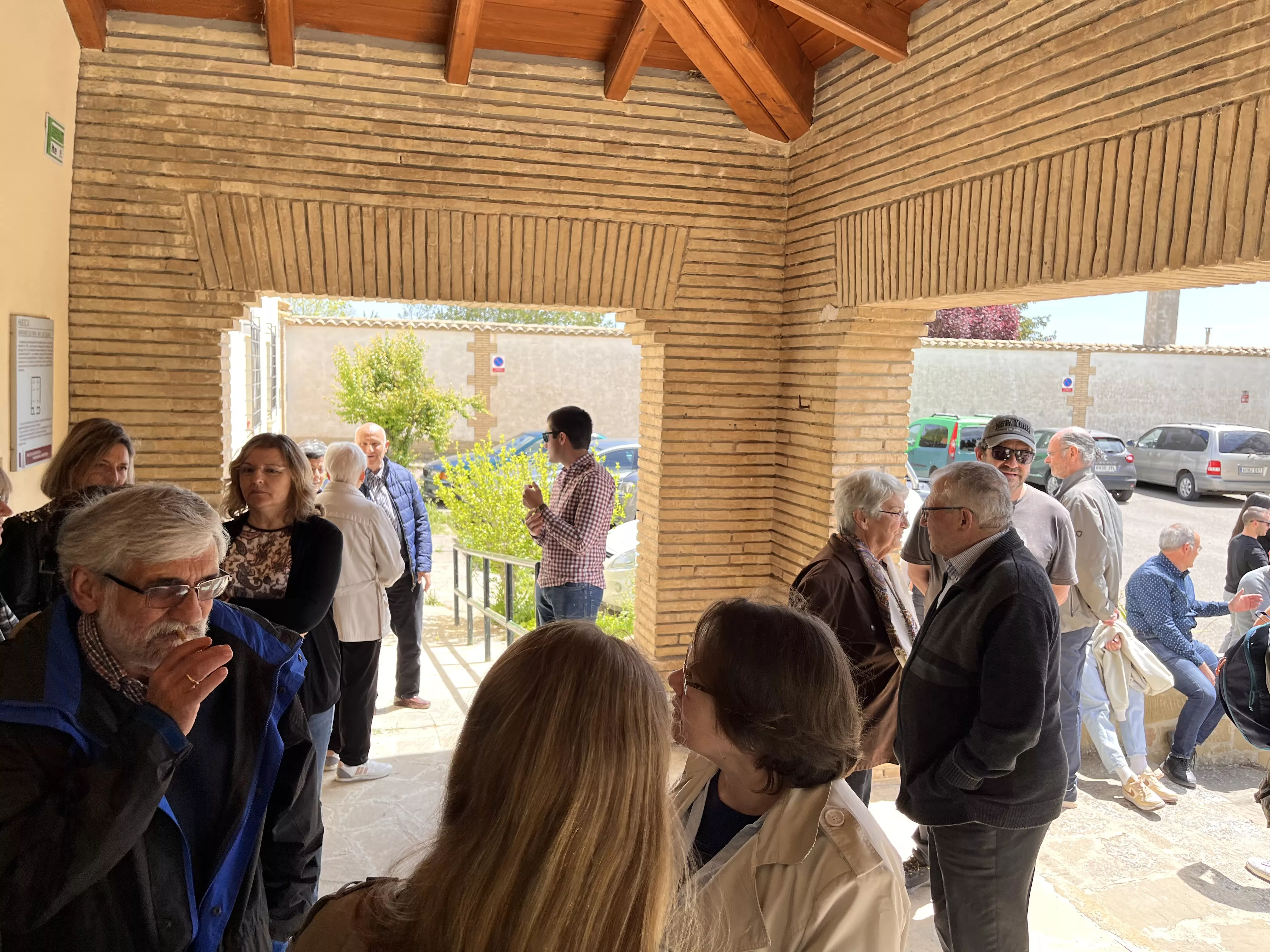 Tradicional romería de Igriés en Cillas. Foto Mercedes Manterola