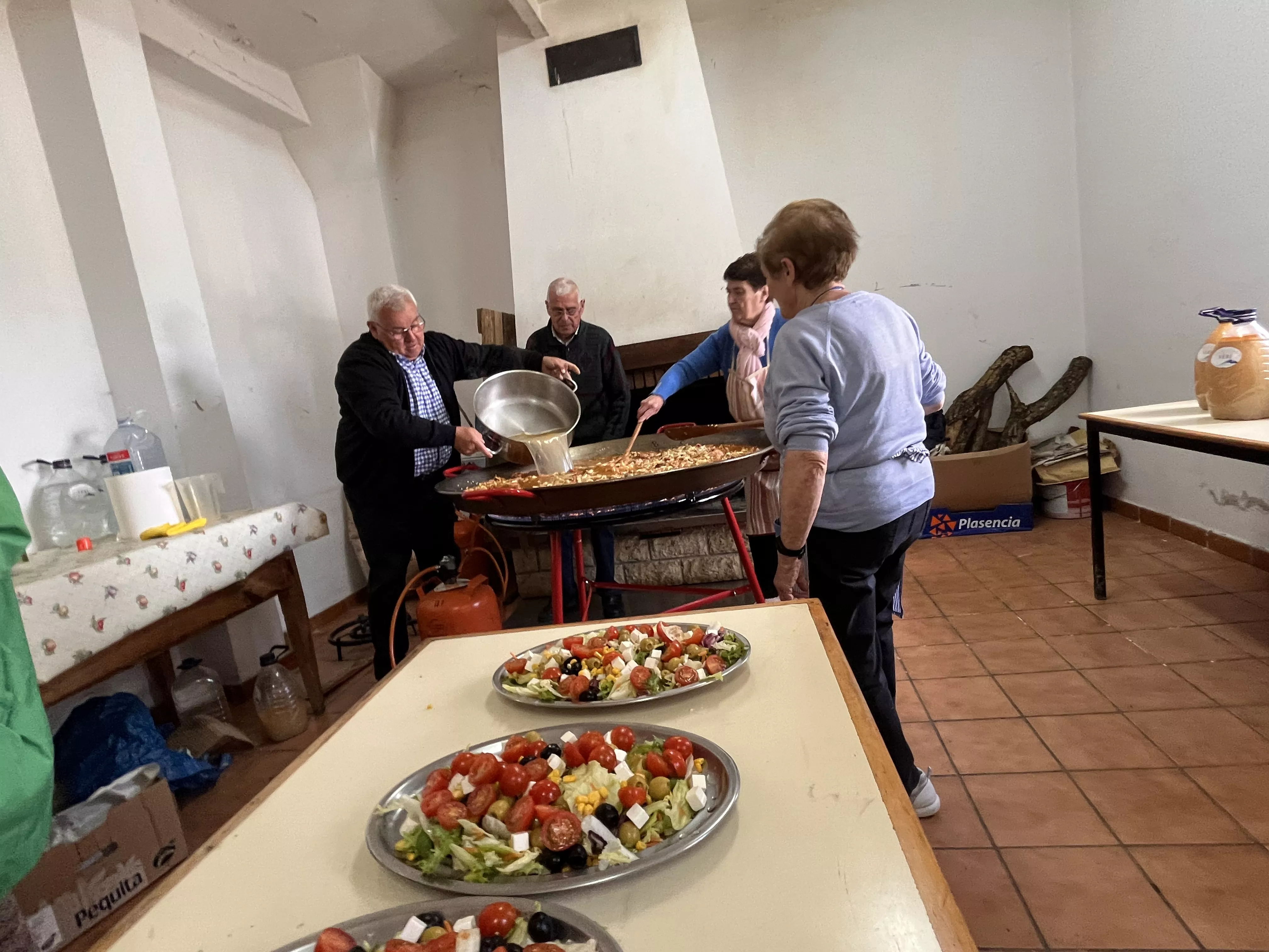 Tradicional romería de Igriés en Cillas. Foto Mercedes Manterola