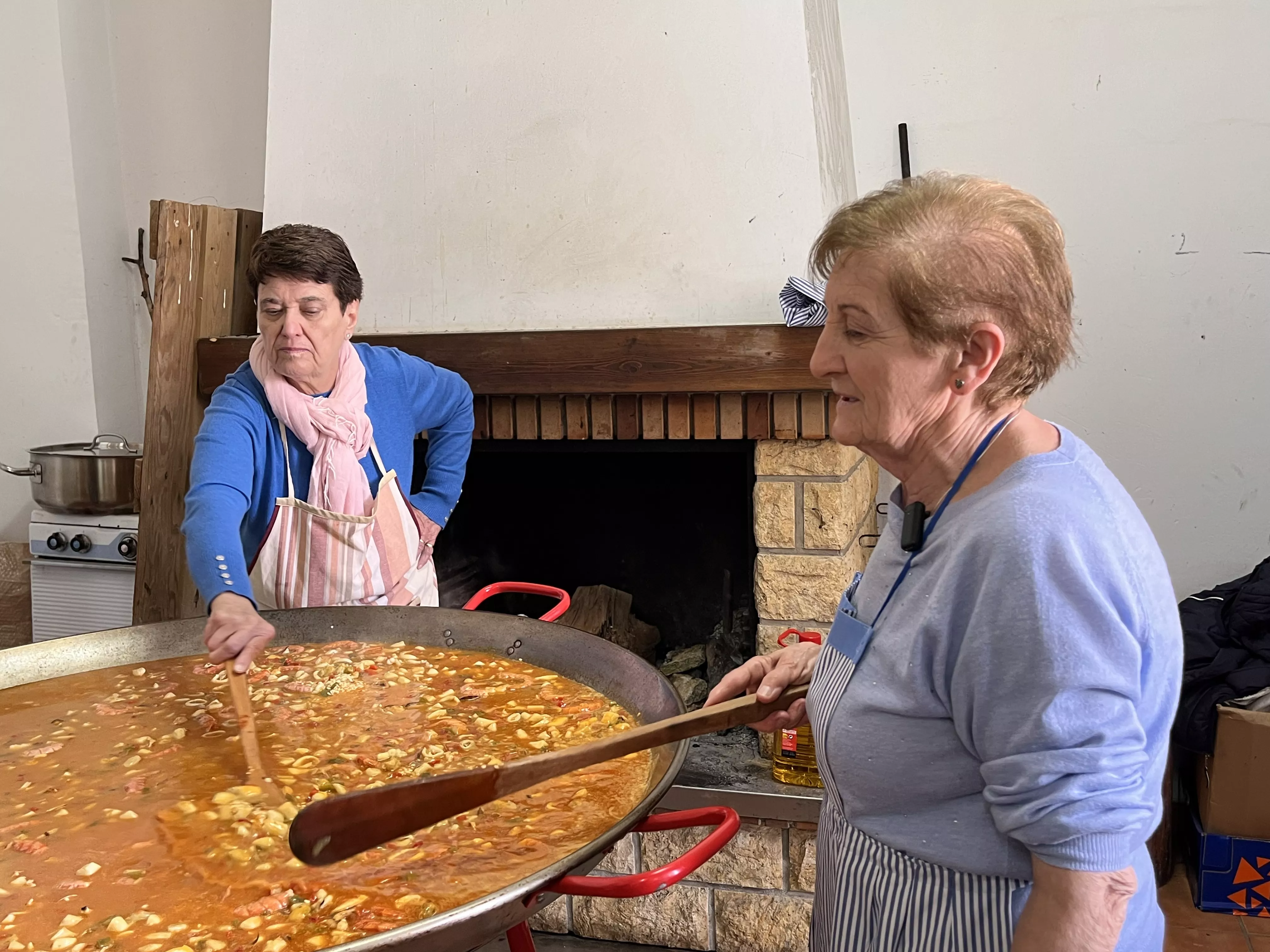 Tradicional romería de Igriés en Cillas. Foto Mercedes Manterola