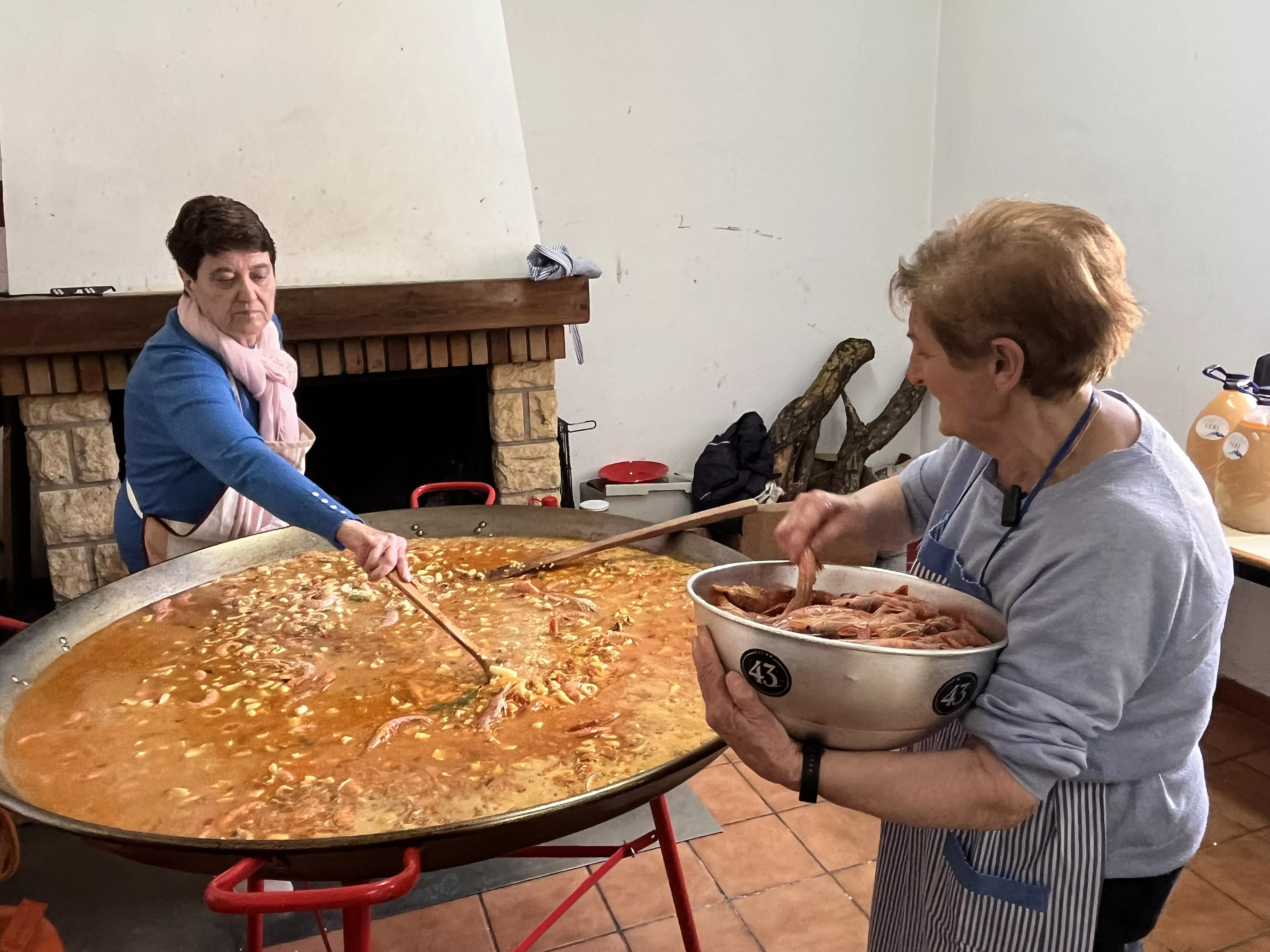Tradicional romería de Igriés en Cillas. Foto Mercedes Manterola