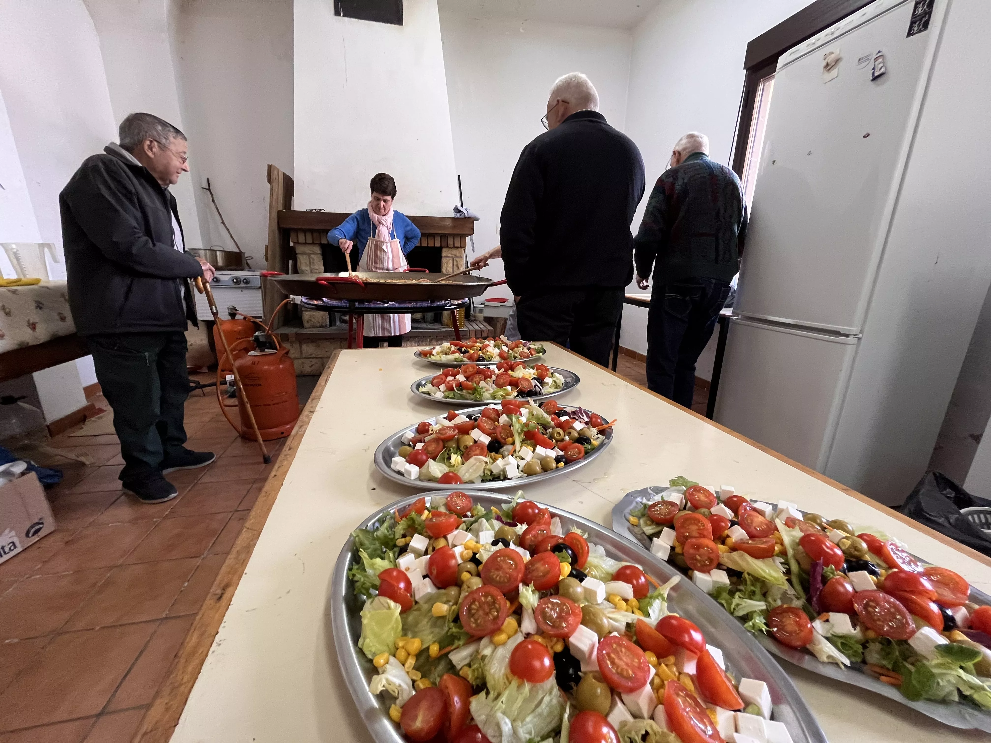 Tradicional romería de Igriés en Cillas. Foto Mercedes Manterola