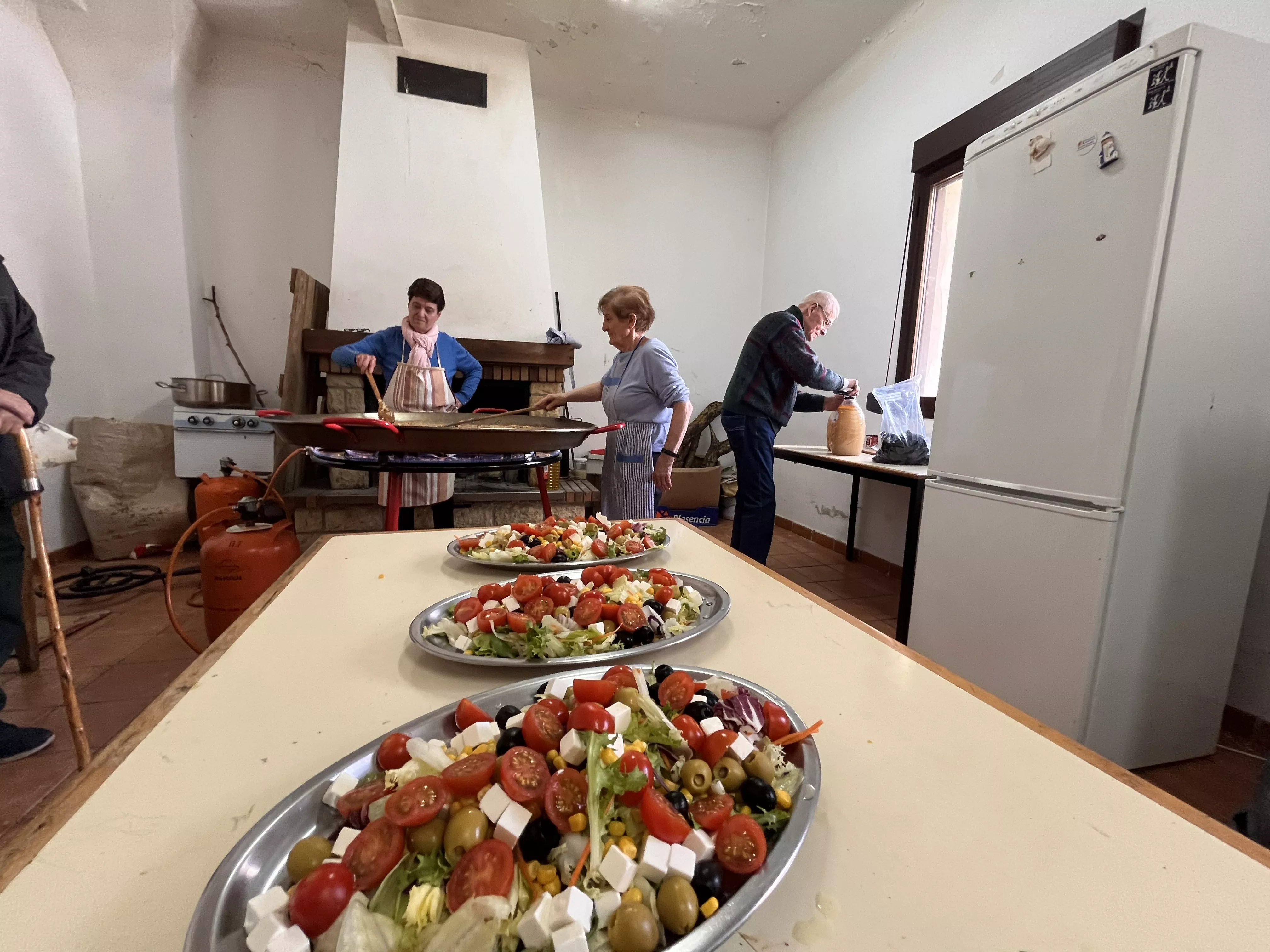 Tradicional romería de Igriés en Cillas. Foto Mercedes Manterola