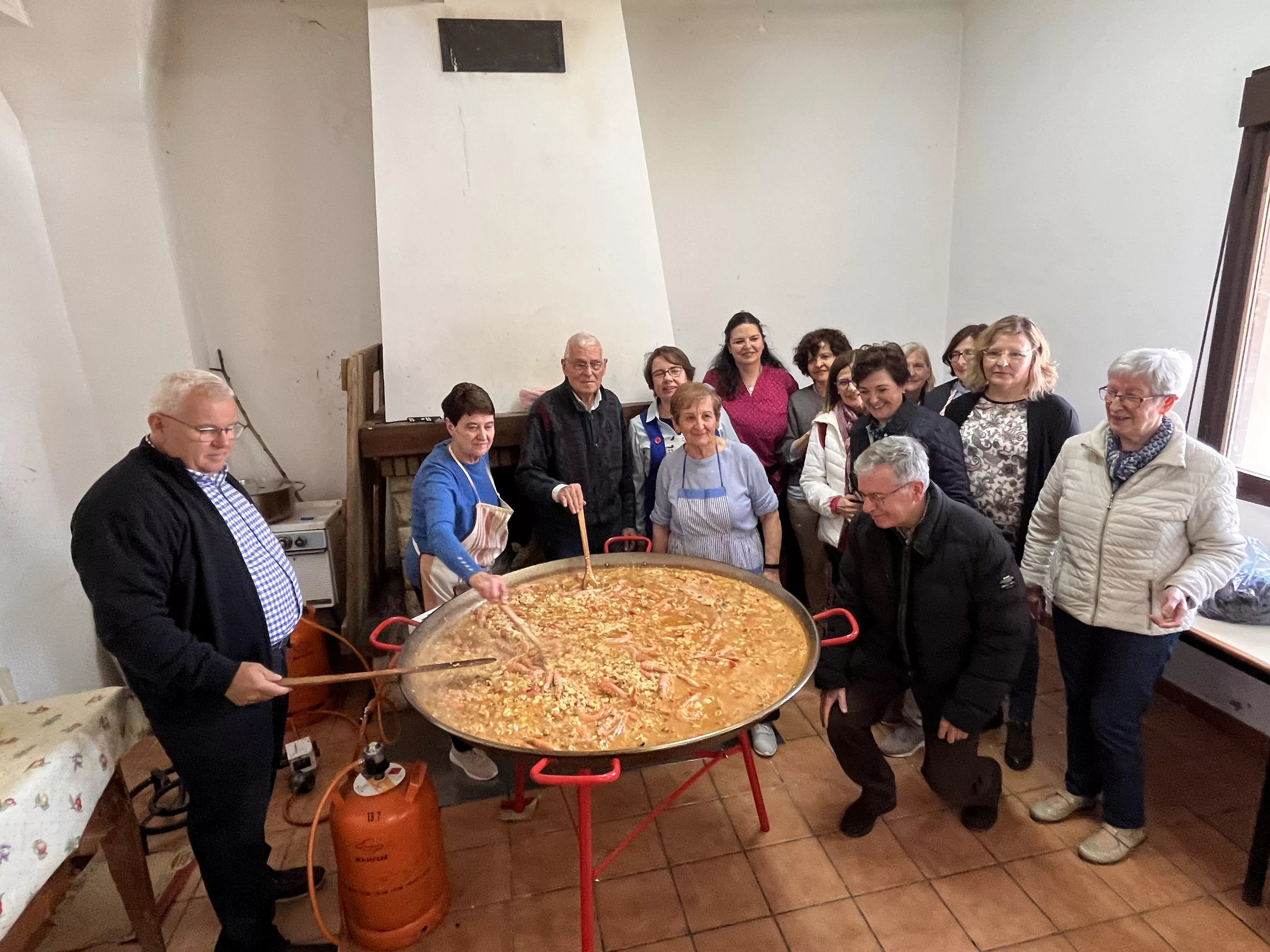 Tradicional romería de Igriés en Cillas. Foto Mercedes Manterola
