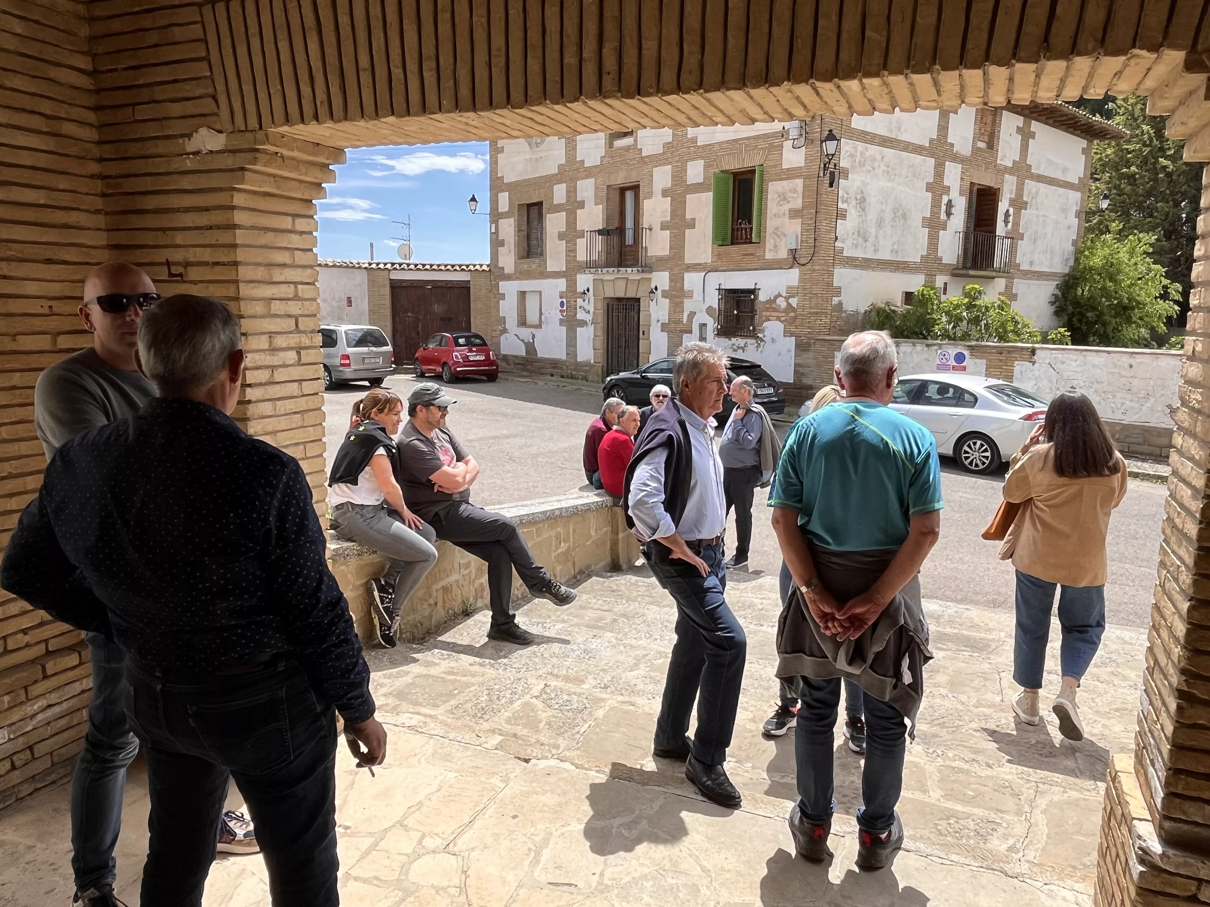 Tradicional romería de Igriés en Cillas. Foto Mercedes Manterola