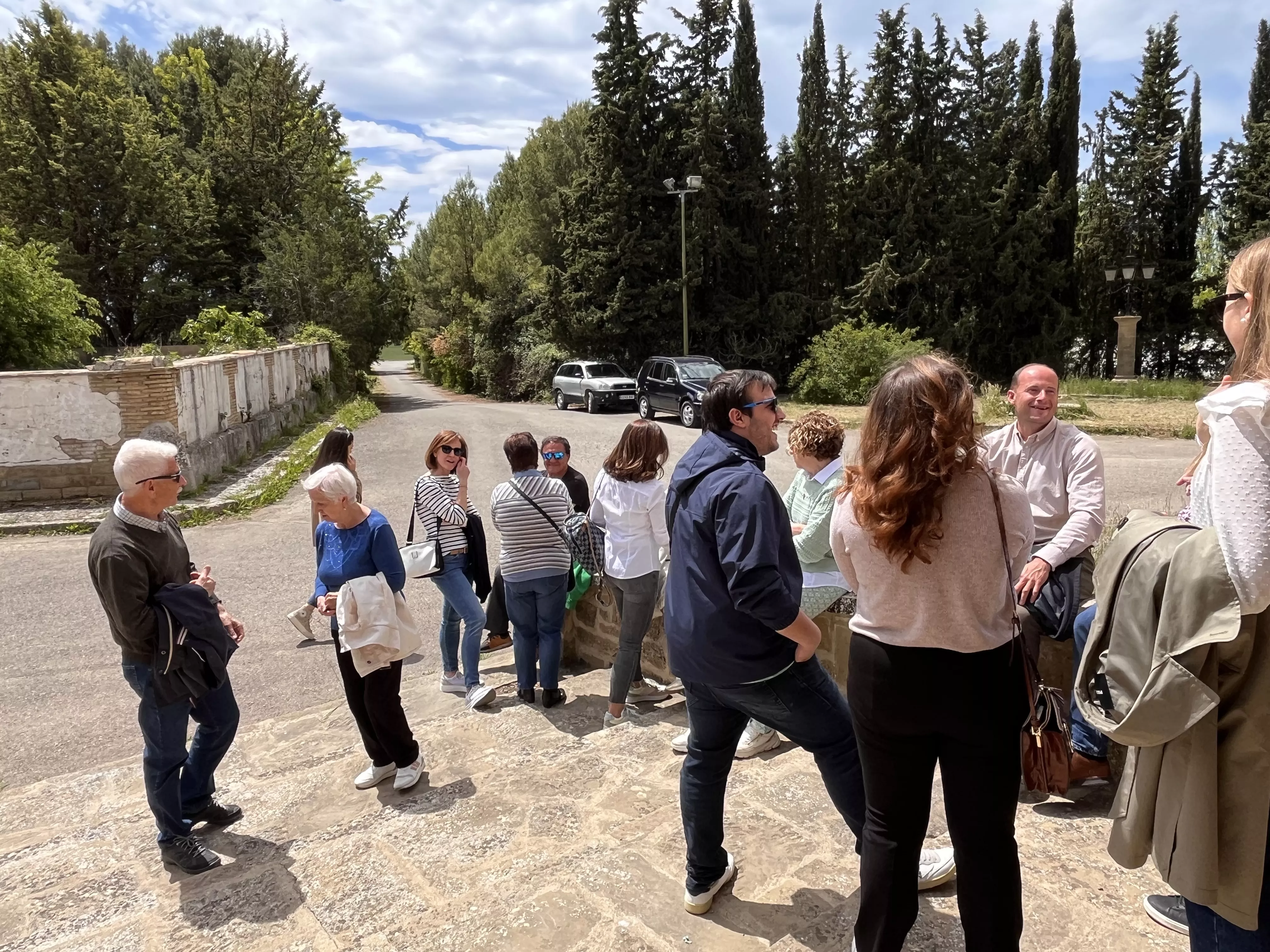 Tradicional romería de Igriés en Cillas. Foto Mercedes Manterola