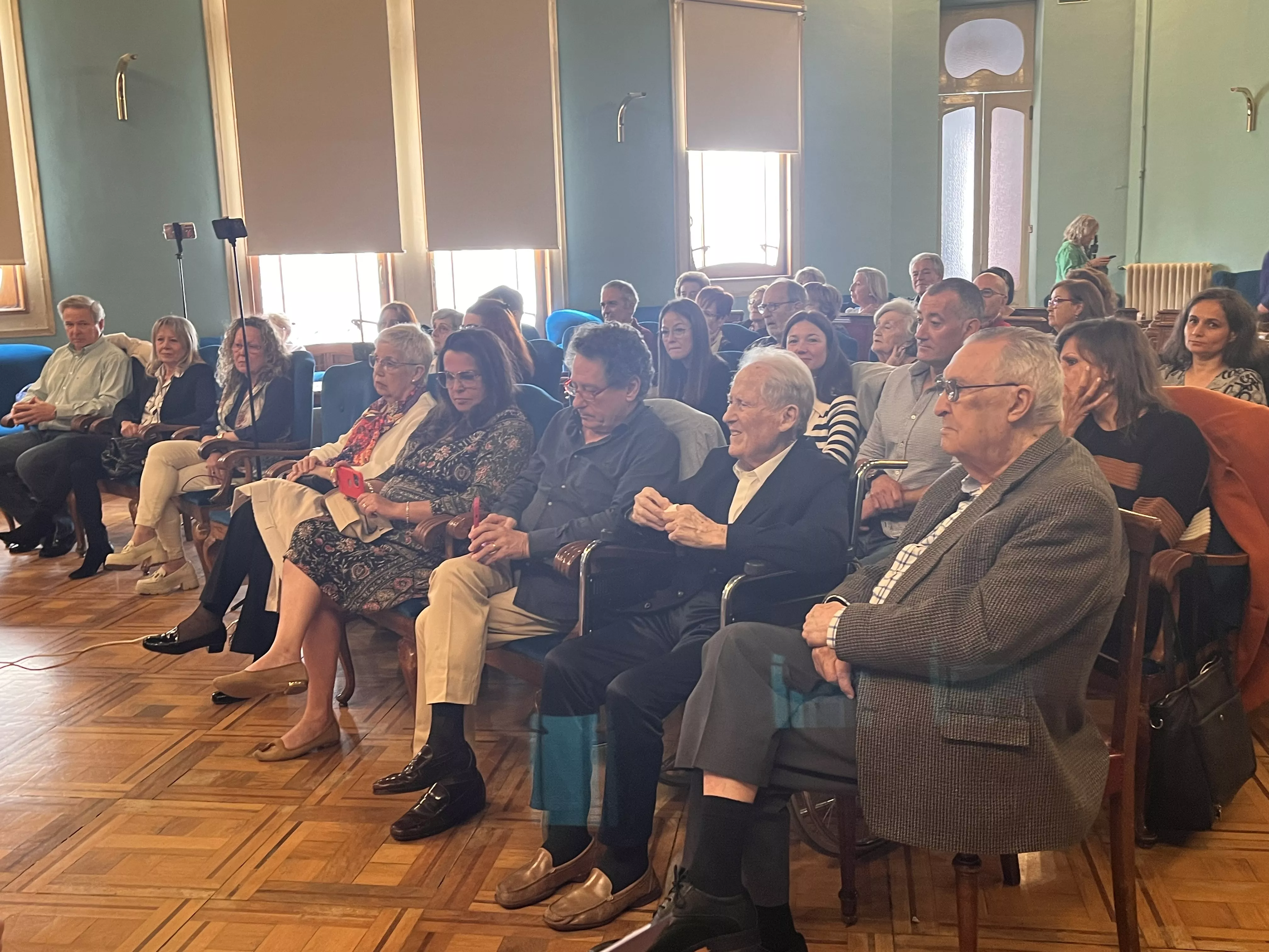 Homenaje a Mariano Mairal en Huesca. Foto Mercedes Manterola