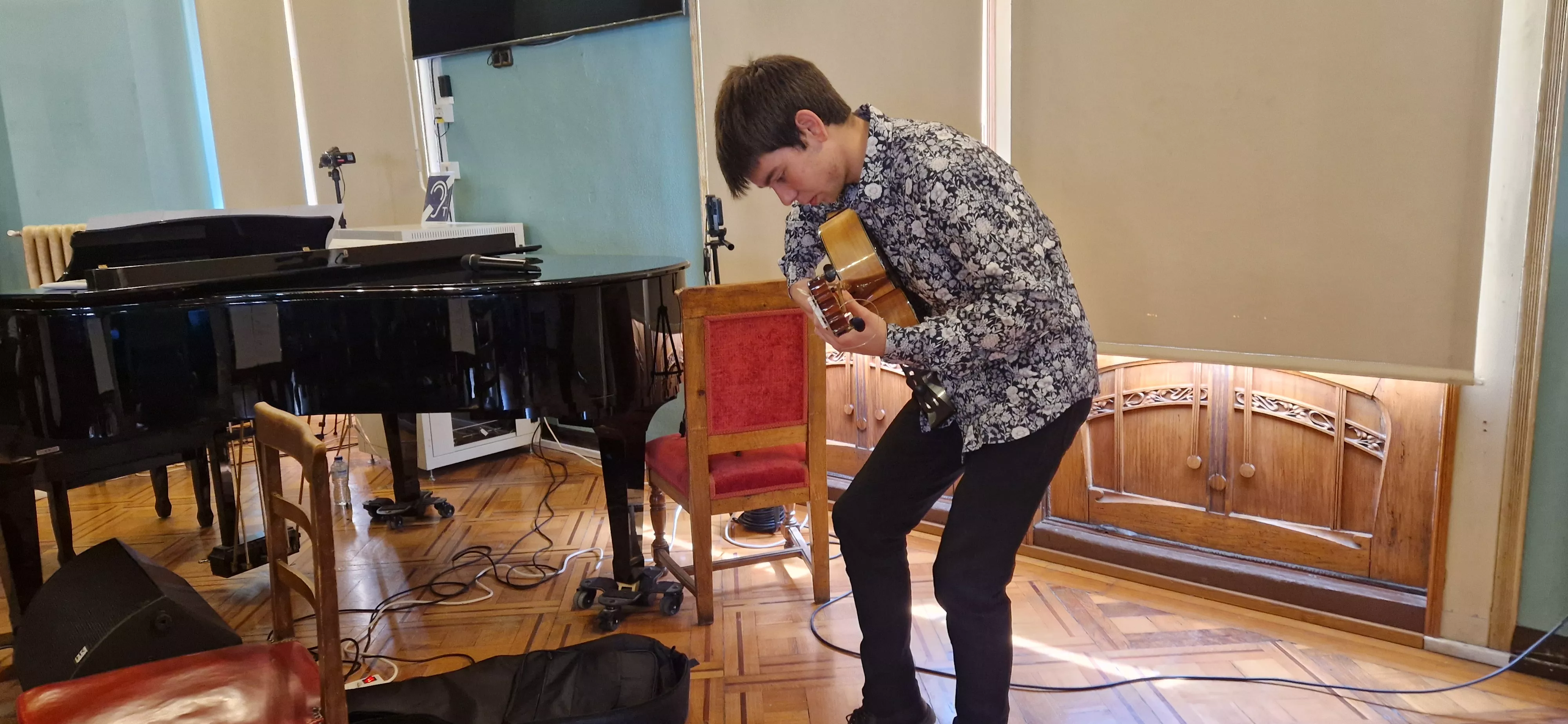 Homenaje a Mariano Mairal en Huesca. Foto Myriam Martínez 