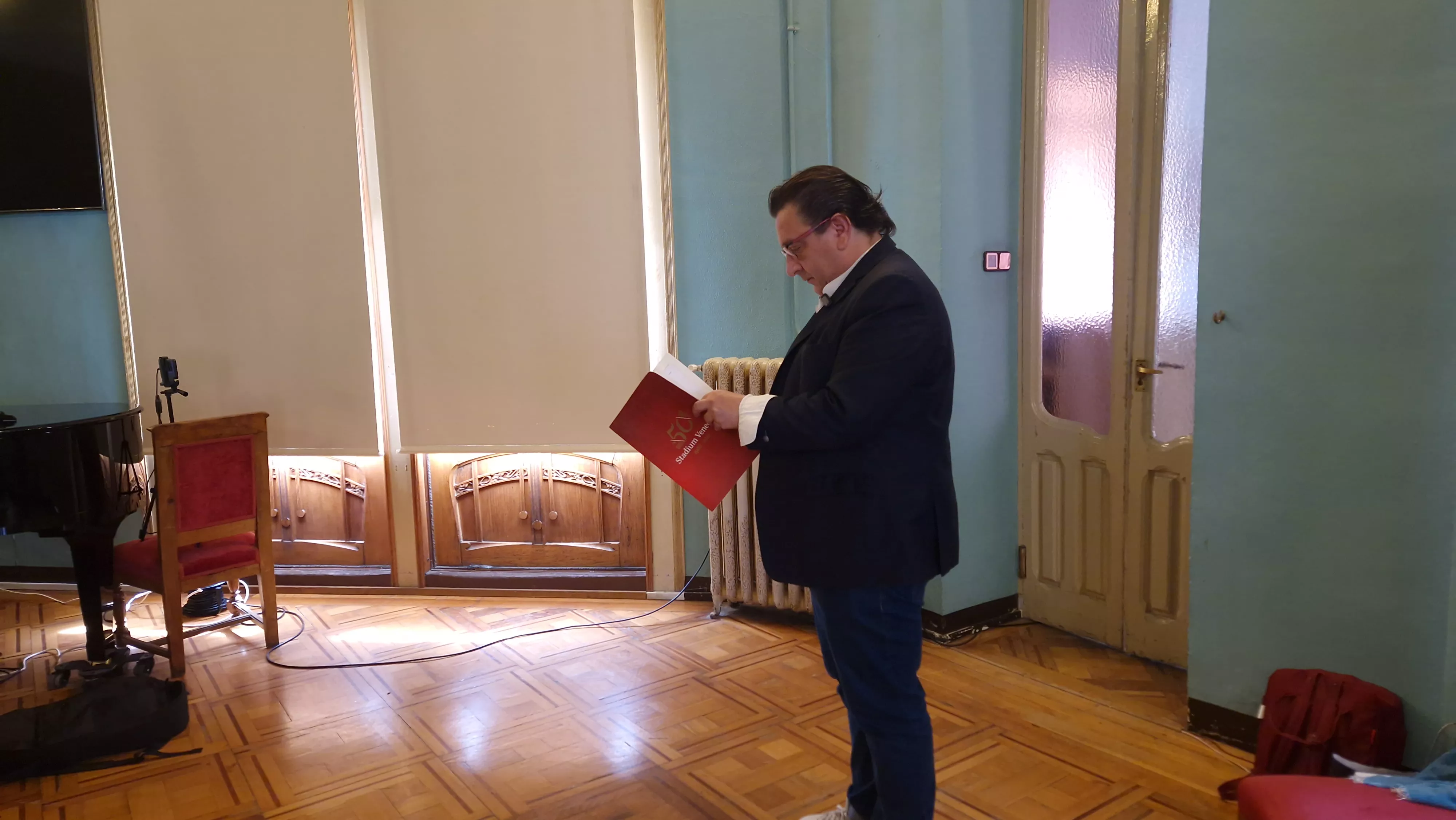 Homenaje a Mariano Mairal en Huesca. Foto Myriam Martínez 