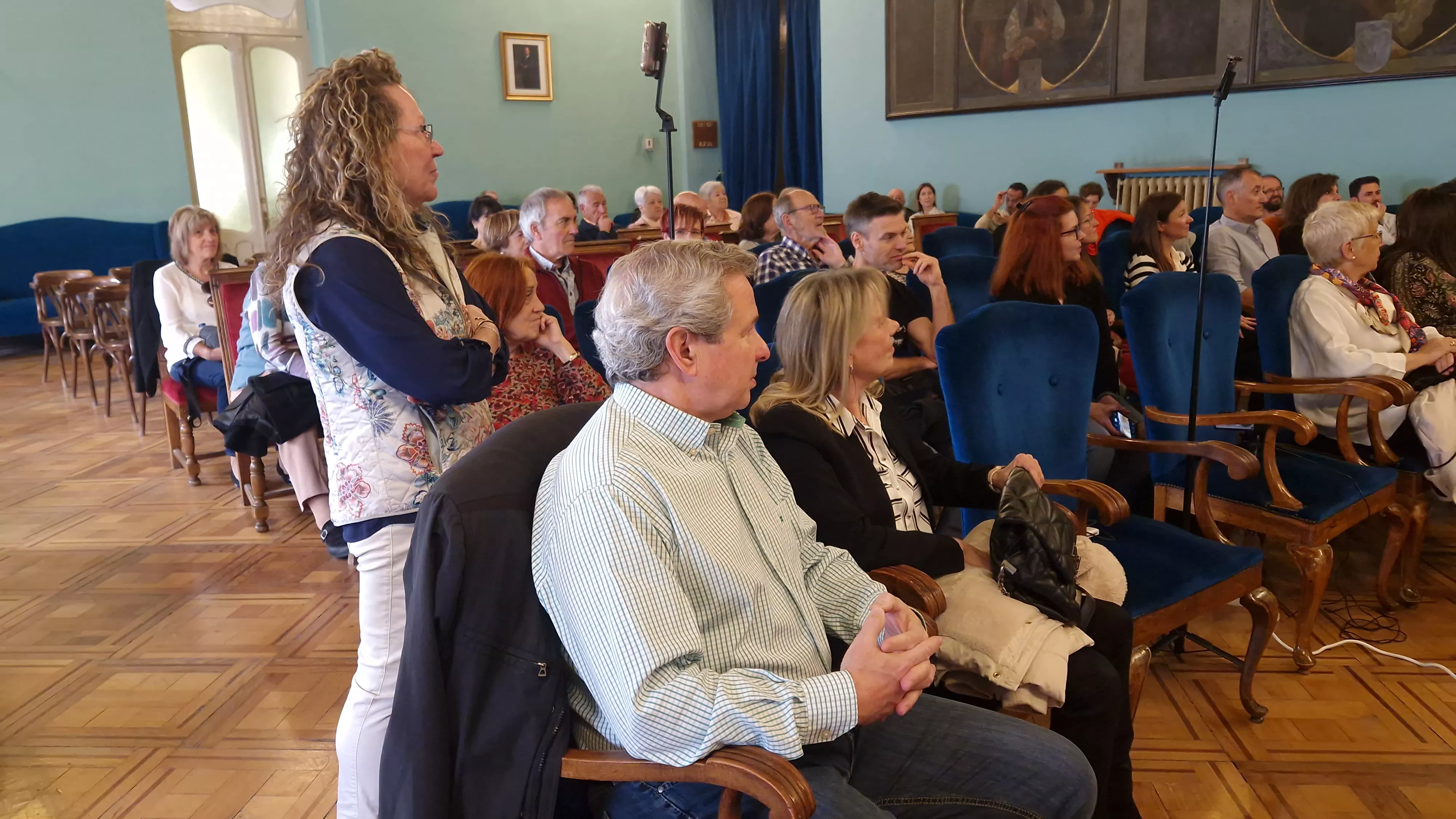 Homenaje a Mariano Mairal en Huesca. Foto Myriam Martínez 