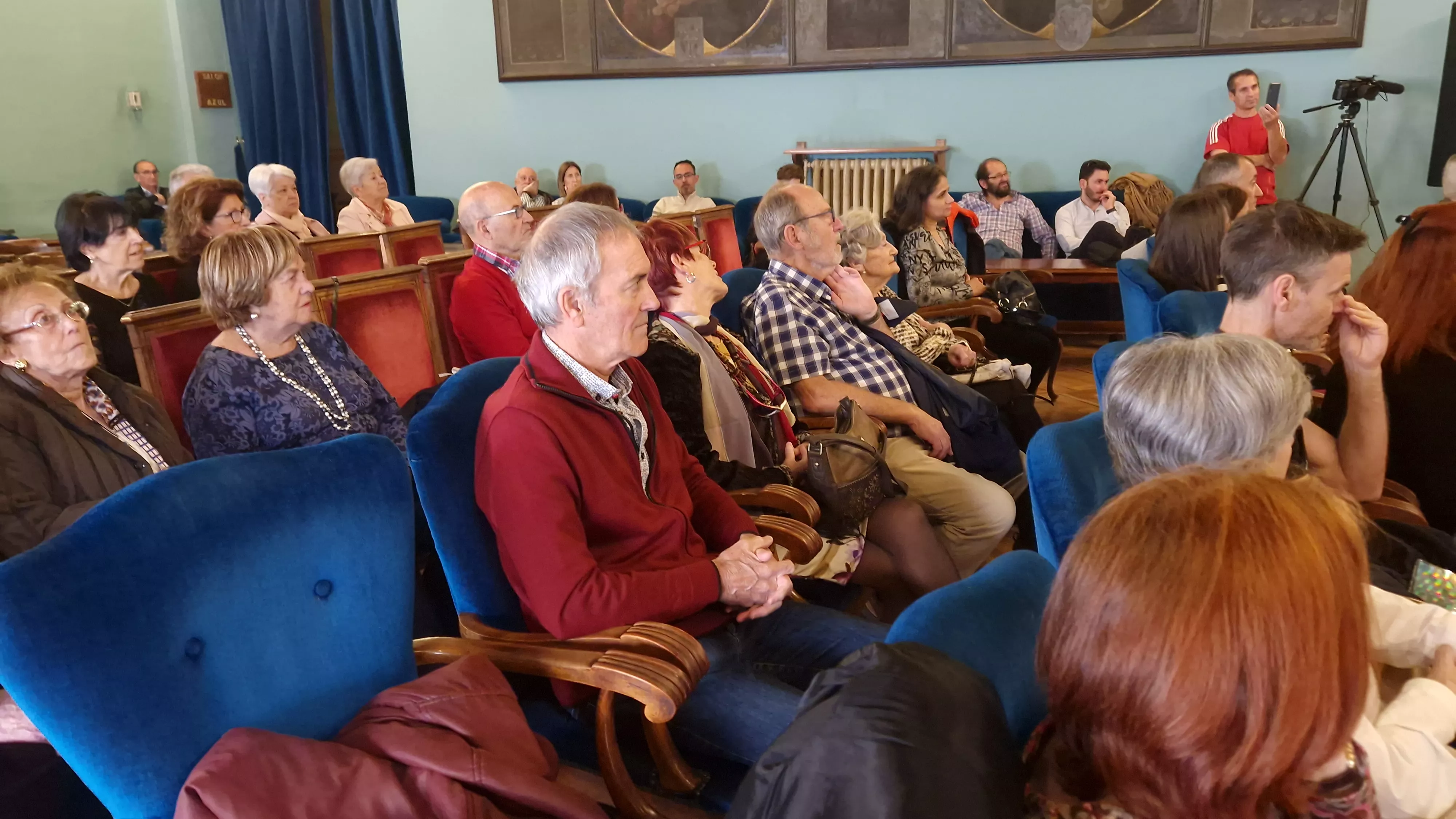 Homenaje a Mariano Mairal en Huesca. Foto Myriam Martínez 
