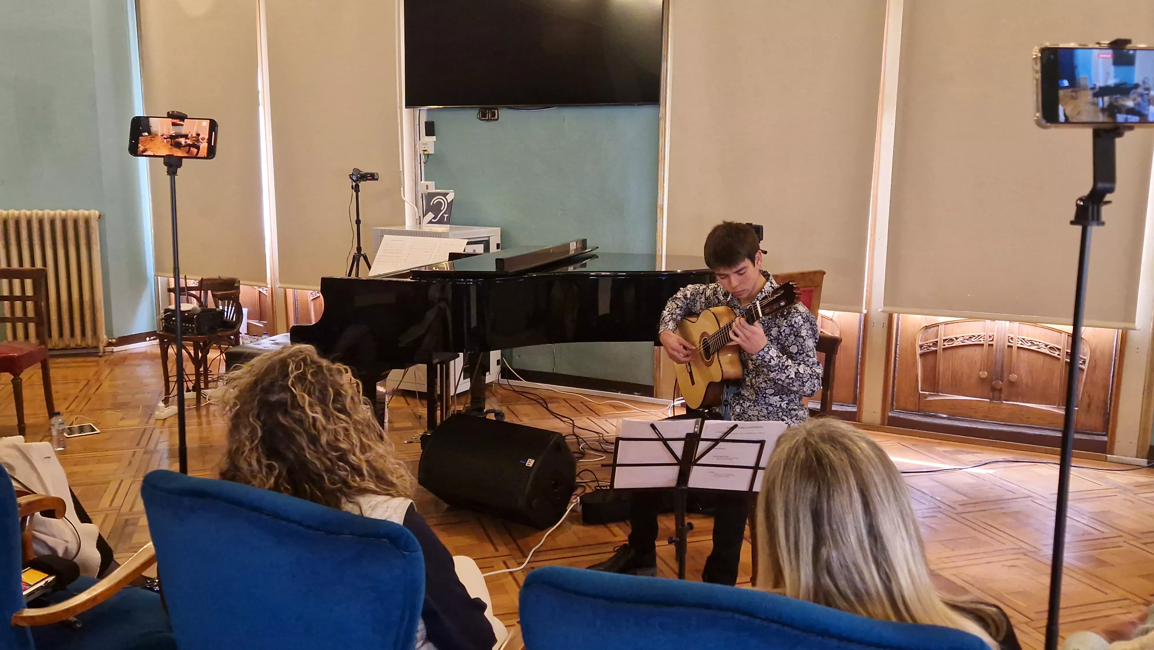 Homenaje a Mariano Mairal en Huesca. Foto Myriam Martínez 