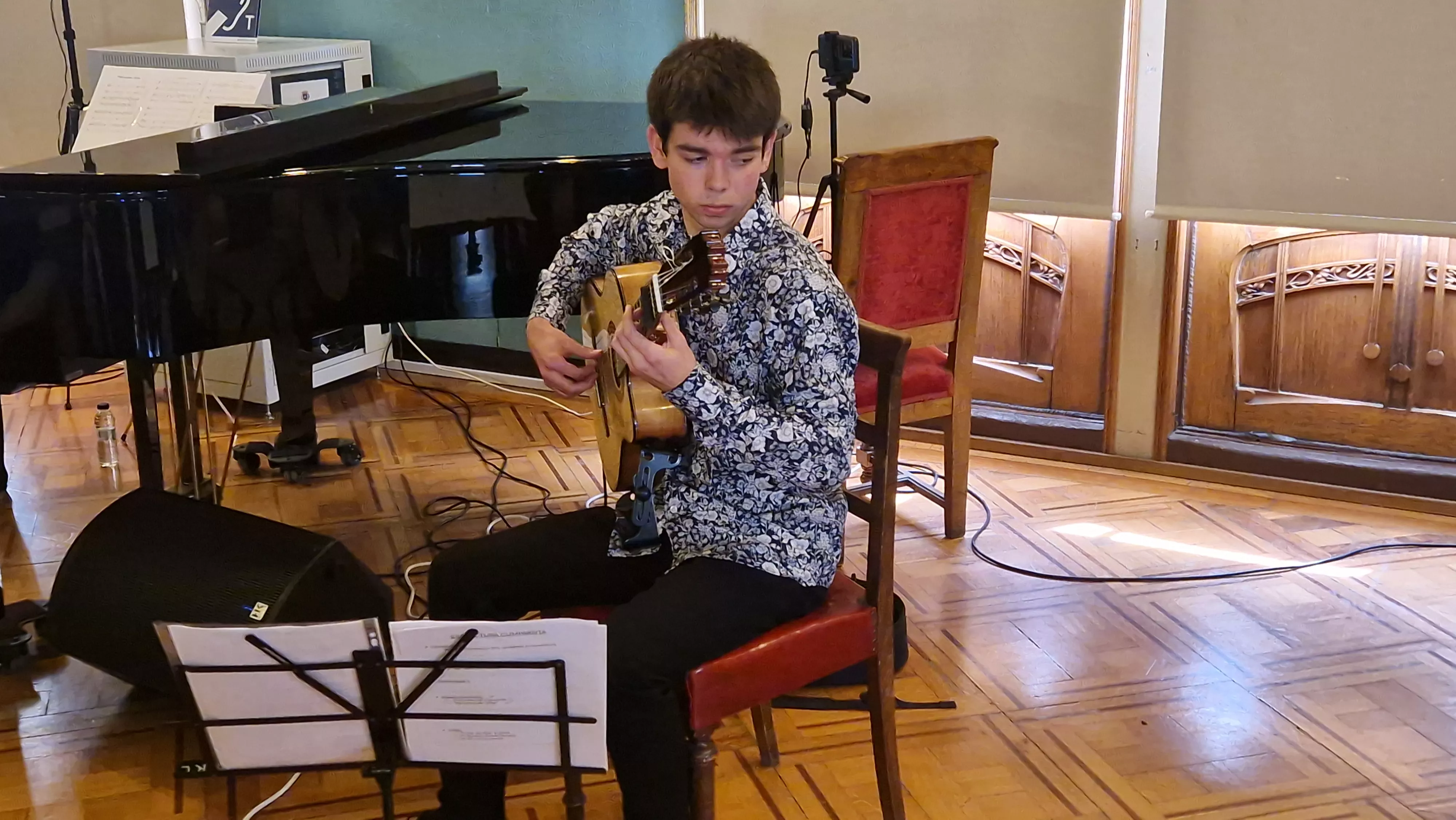 Homenaje a Mariano Mairal en Huesca. Foto Myriam Martínez 