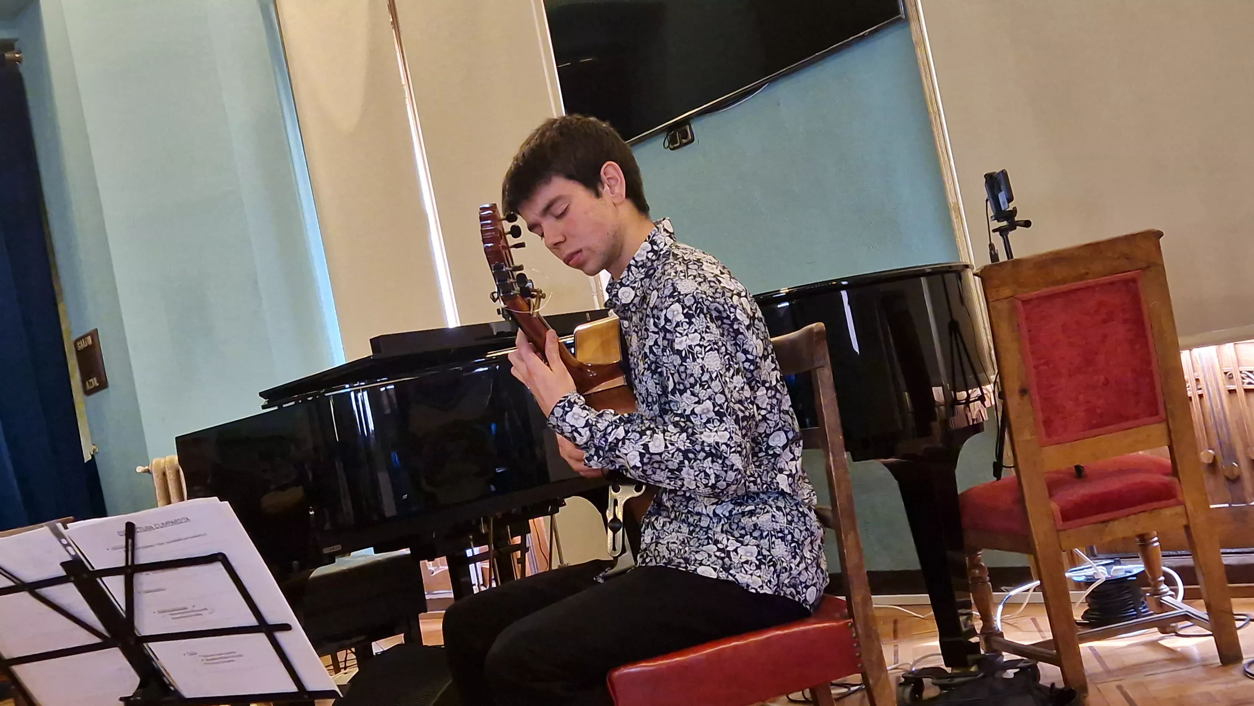 Homenaje a Mariano Mairal en Huesca. Foto Myriam Martínez 