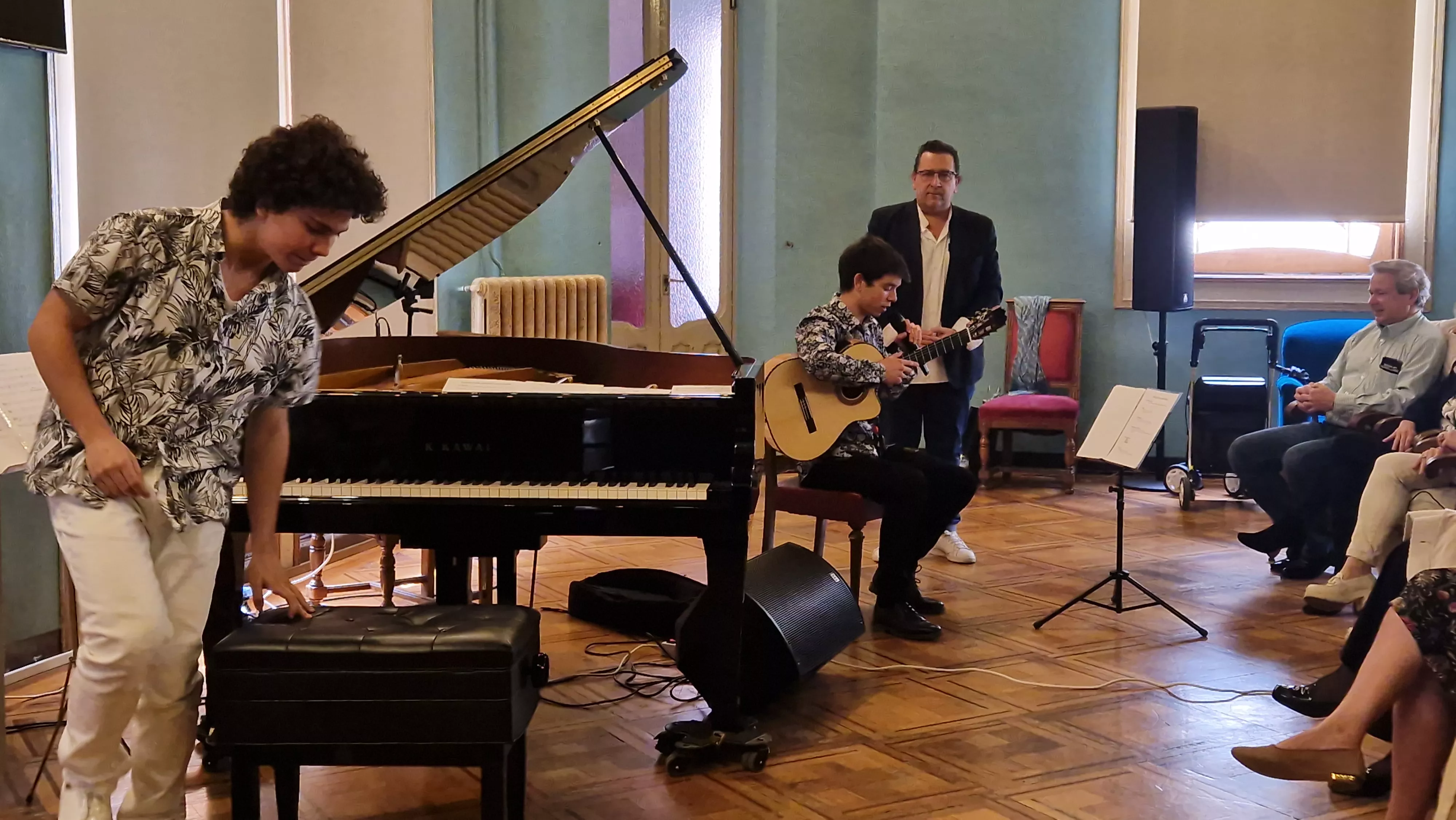 Homenaje a Mariano Mairal en Huesca. Foto Myriam Martínez 