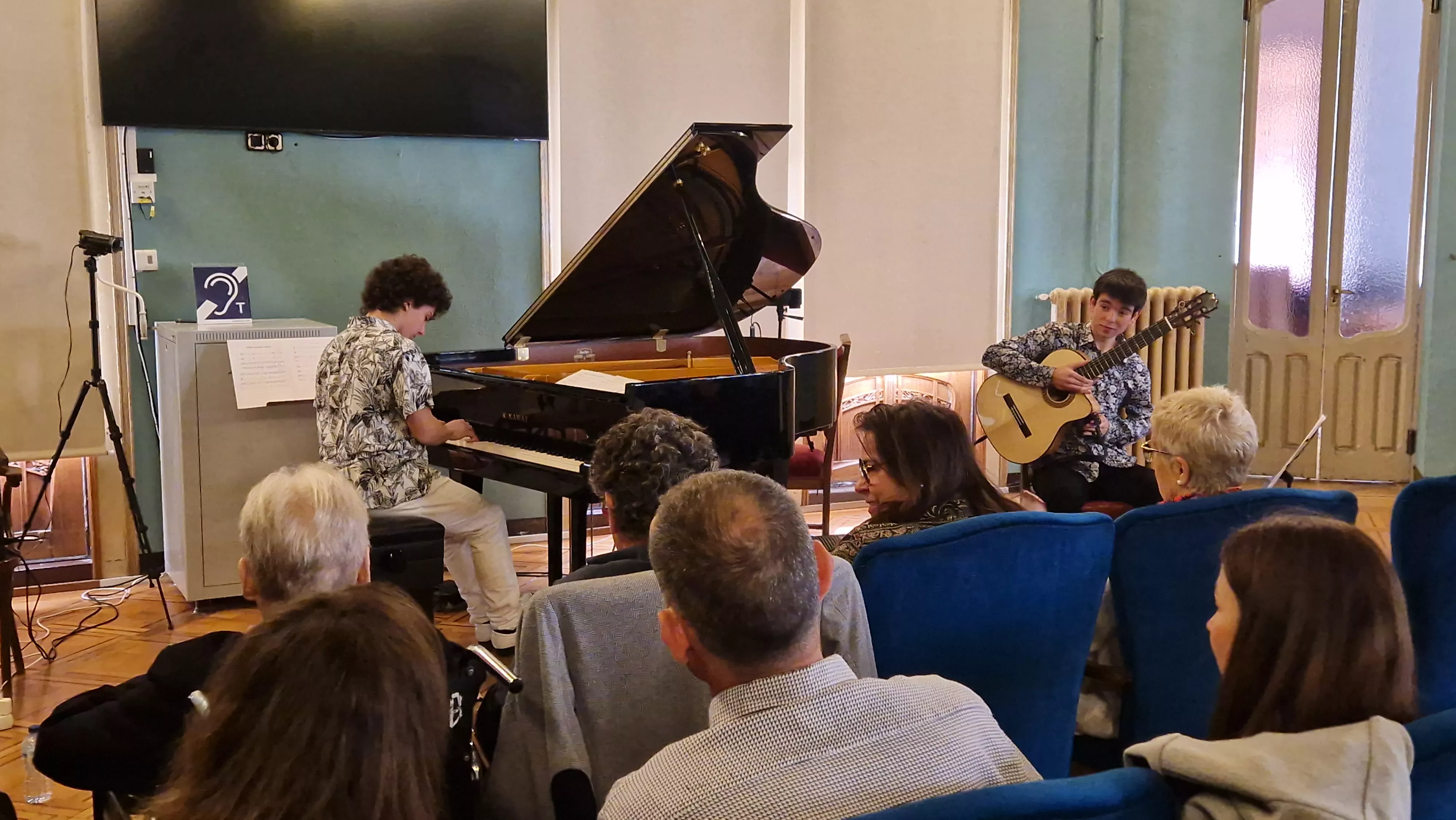 Homenaje a Mariano Mairal en Huesca. Foto Myriam Martínez 