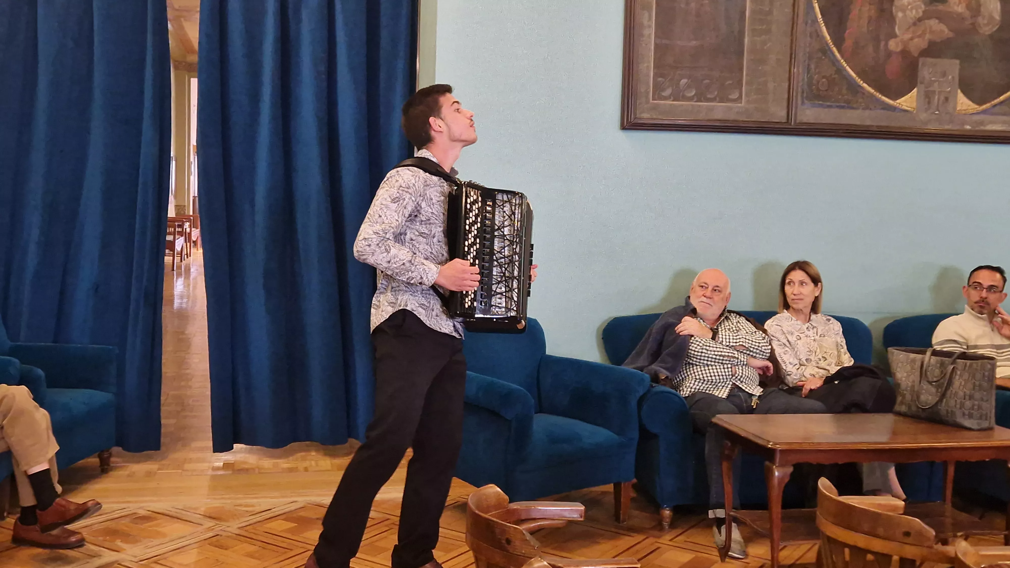 Homenaje a Mariano Mairal en Huesca. Foto Myriam Martínez 