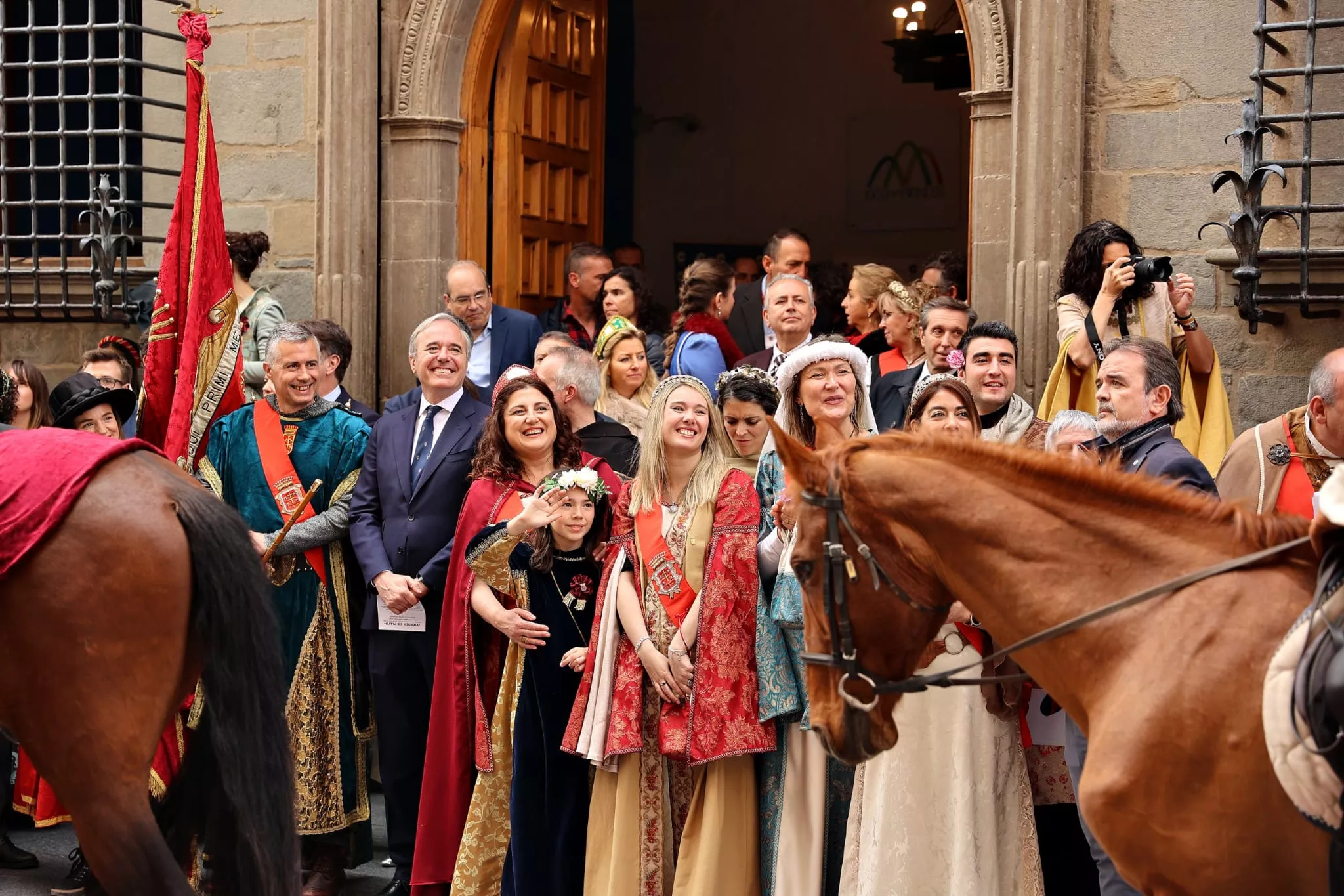 Celebración del Primer Viernes de Mayo en Jaca.