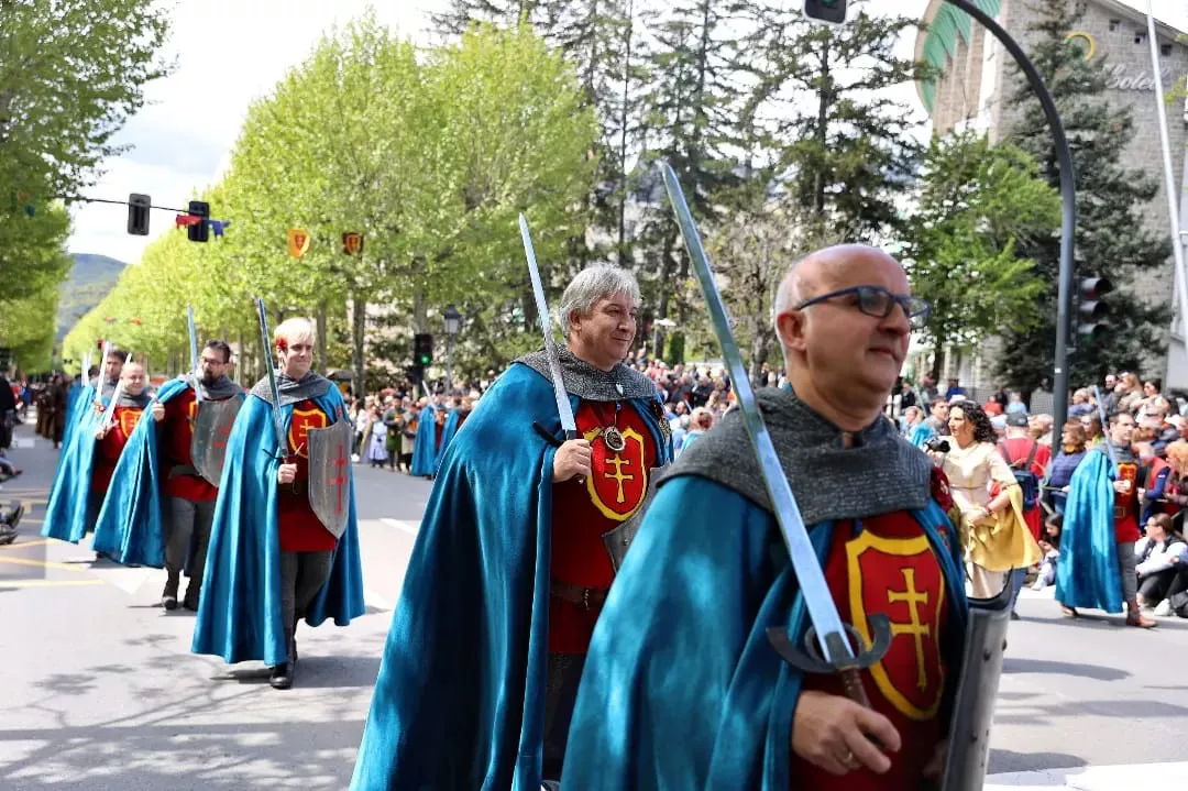 Celebración del Primer Viernes de Mayo en Jaca.