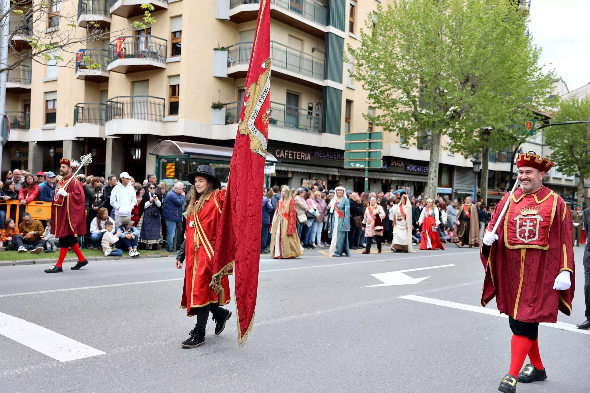 Celebración del Primer Viernes de Mayo en Jaca.