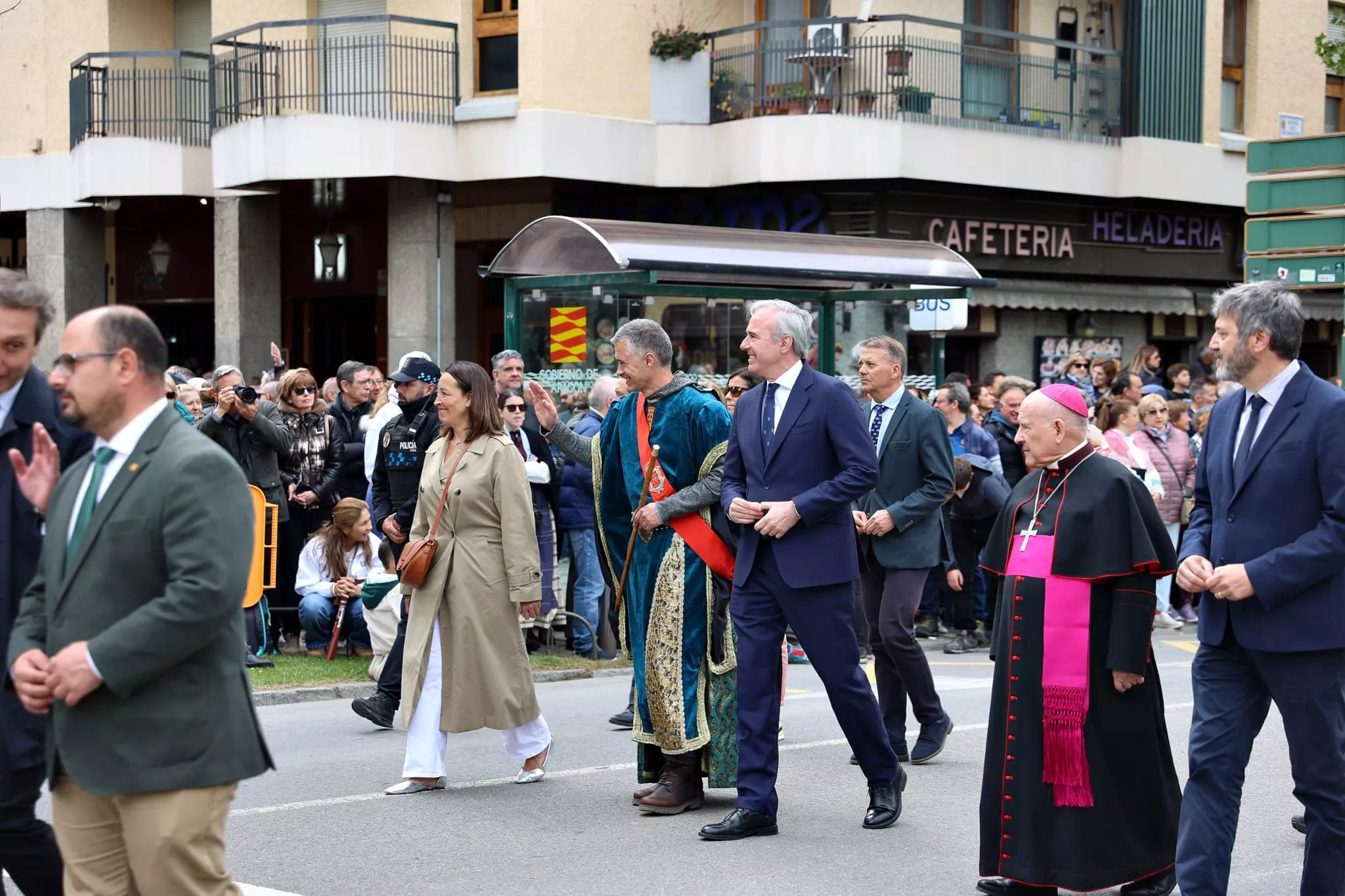 Celebración del Primer Viernes de Mayo en Jaca.
