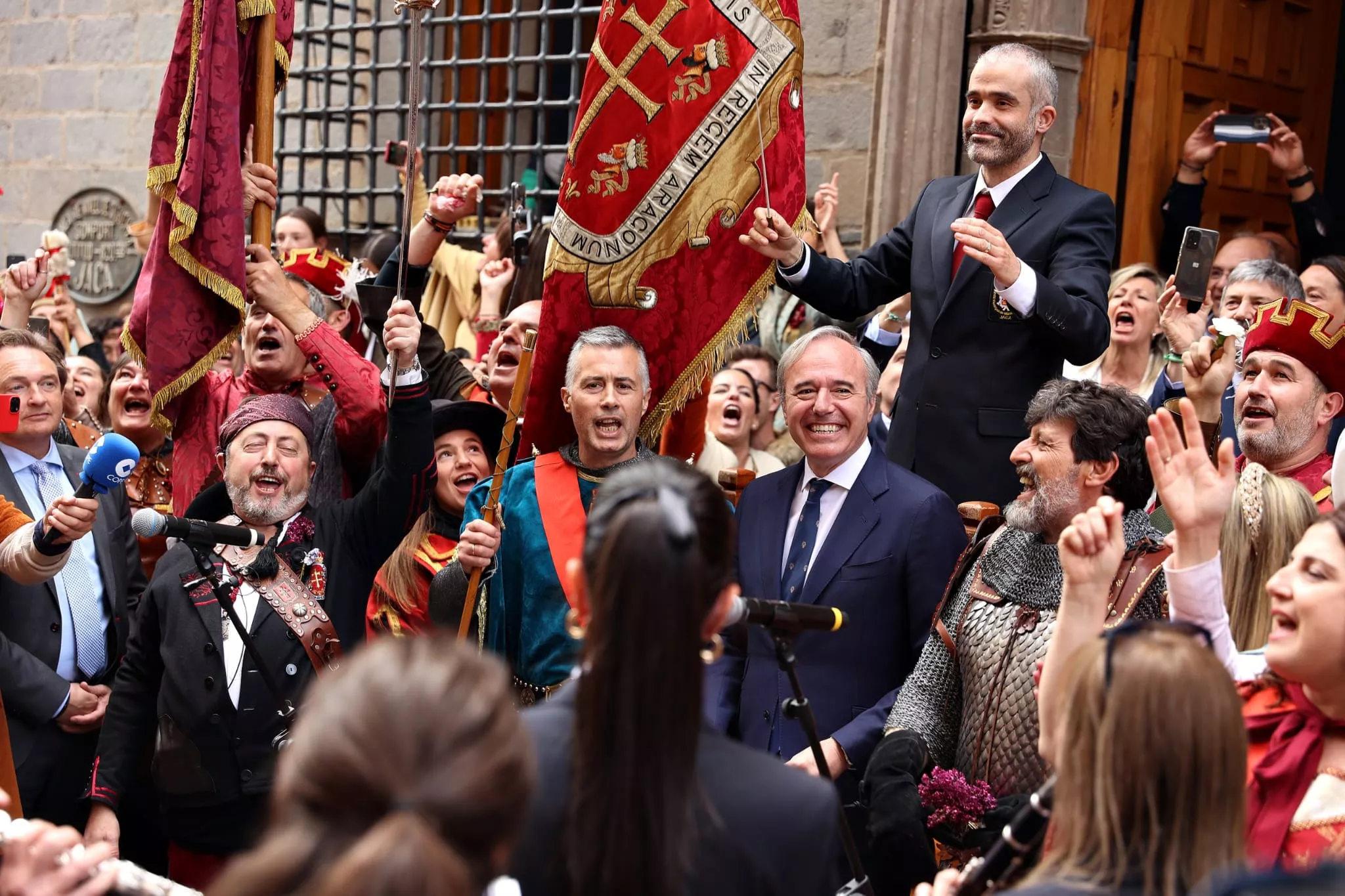 Celebración del Primer Viernes de Mayo en Jaca.