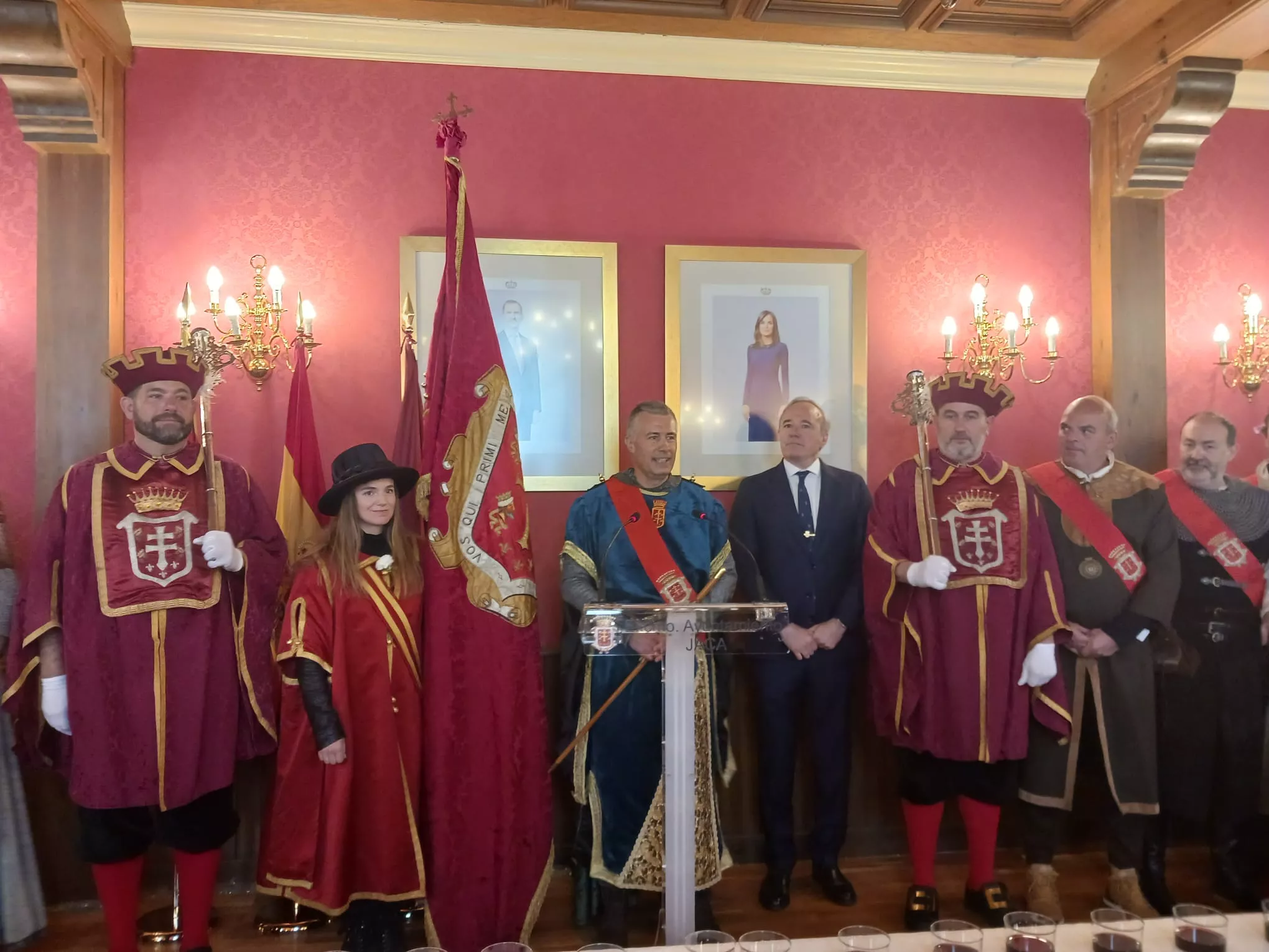 Celebración del Primer Viernes de Mayo en Jaca.