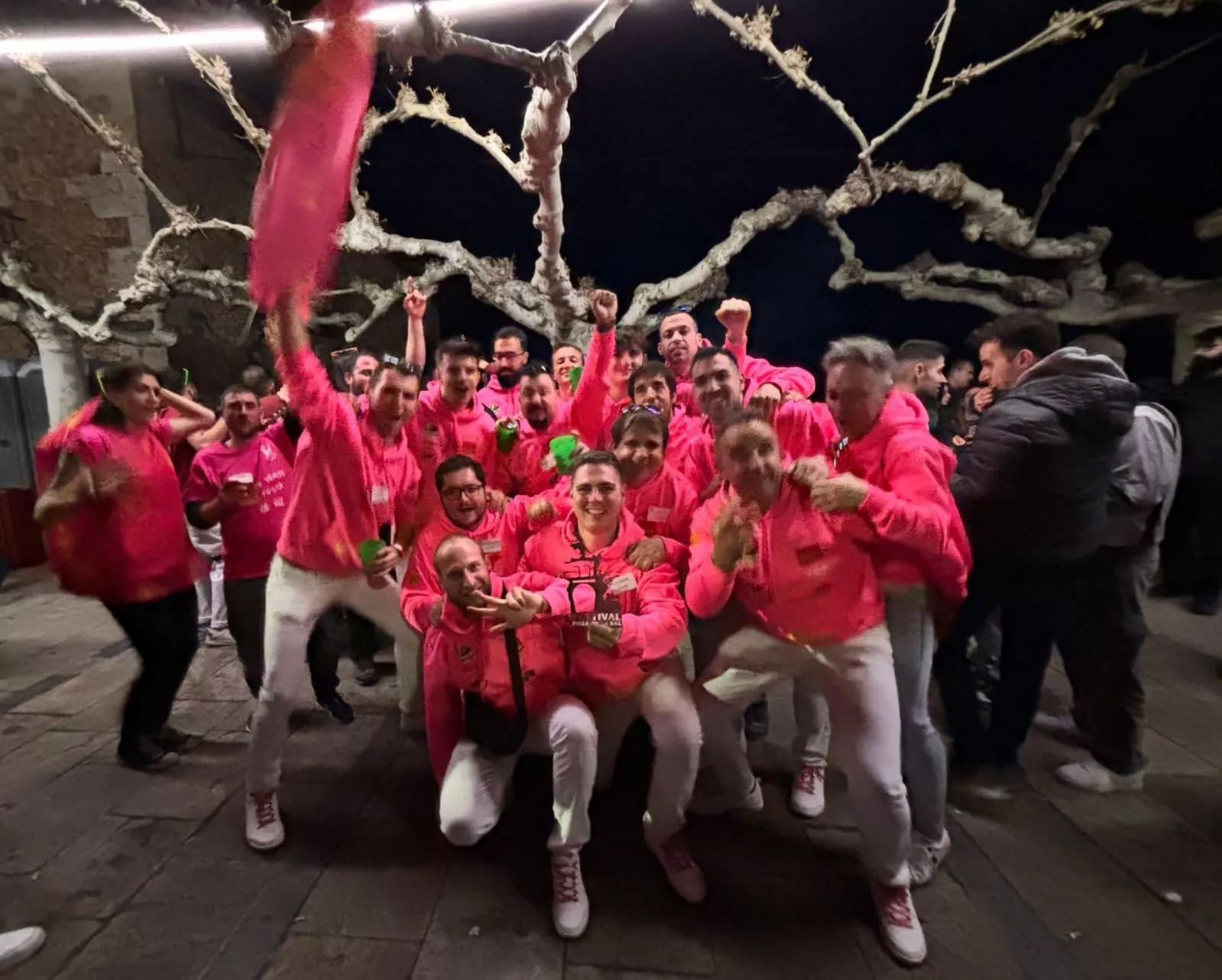 La Charanga El Pincho celebra su tercer puesto en Poza de la Sal