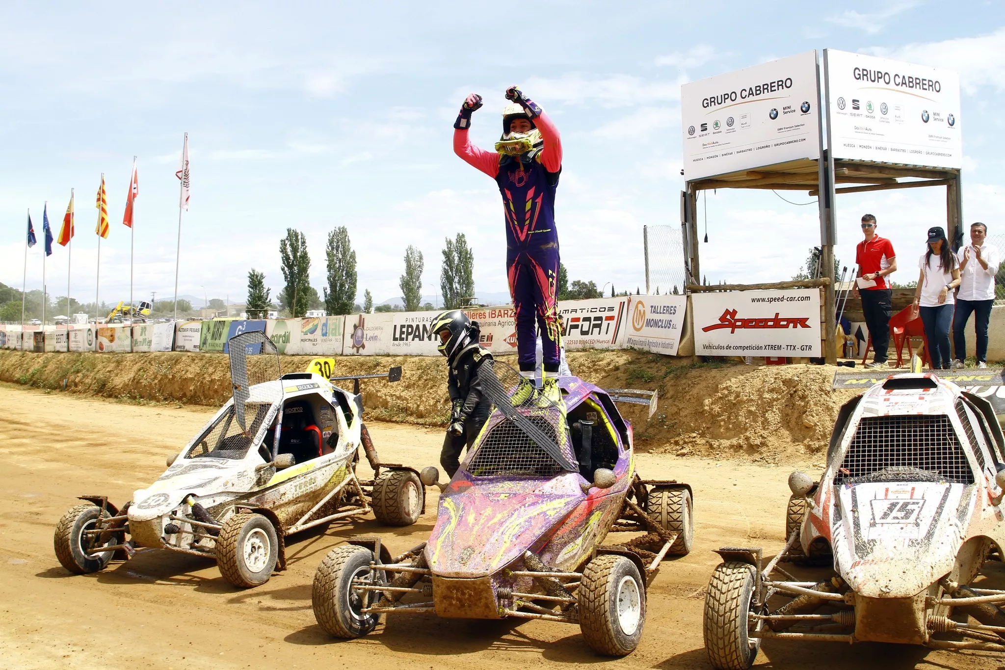 Imágenes del Campeonato de España de Autocross de Esplús 2024