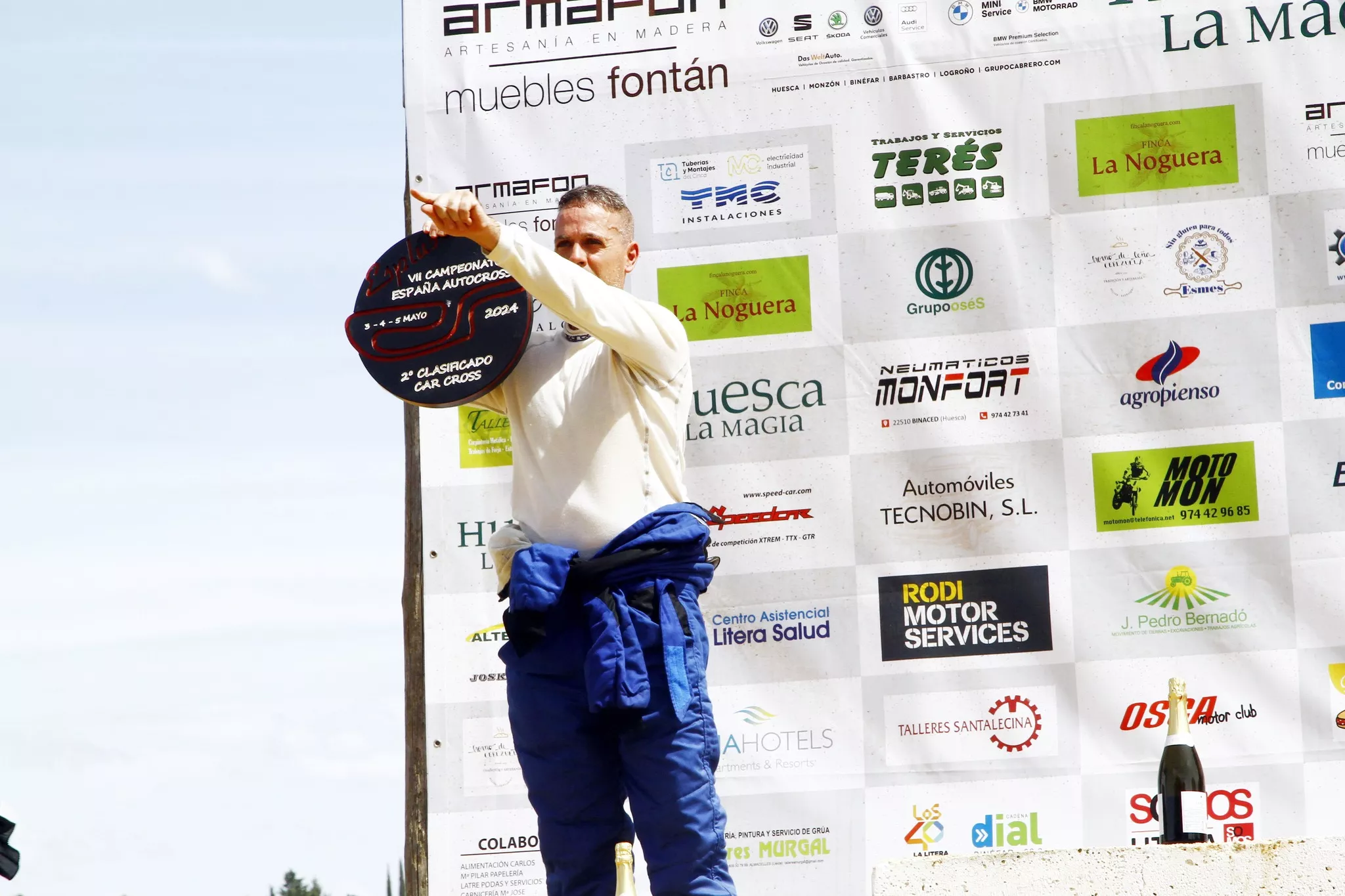 Imágenes del Campeonato de España de Autocross de Esplús 2024