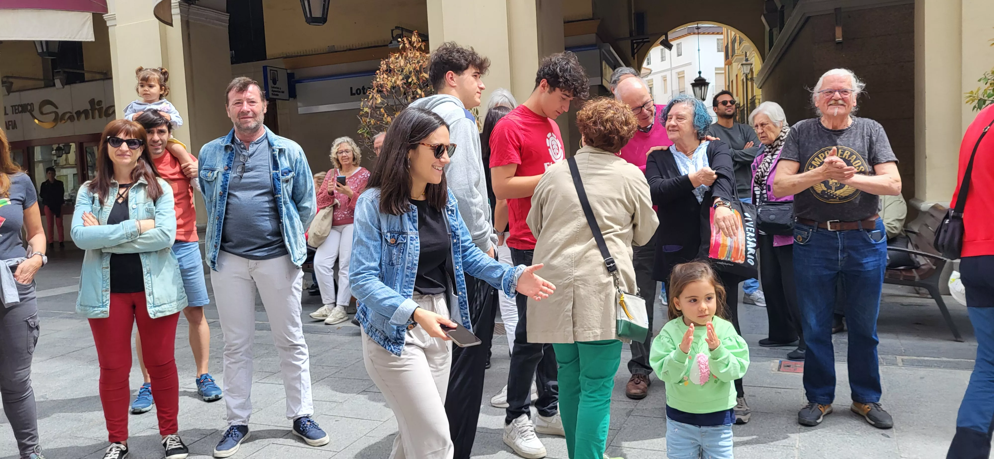  Clausura de Diversario en Huesca con la actuación de Empoderados. Foto Mercedes Manterola