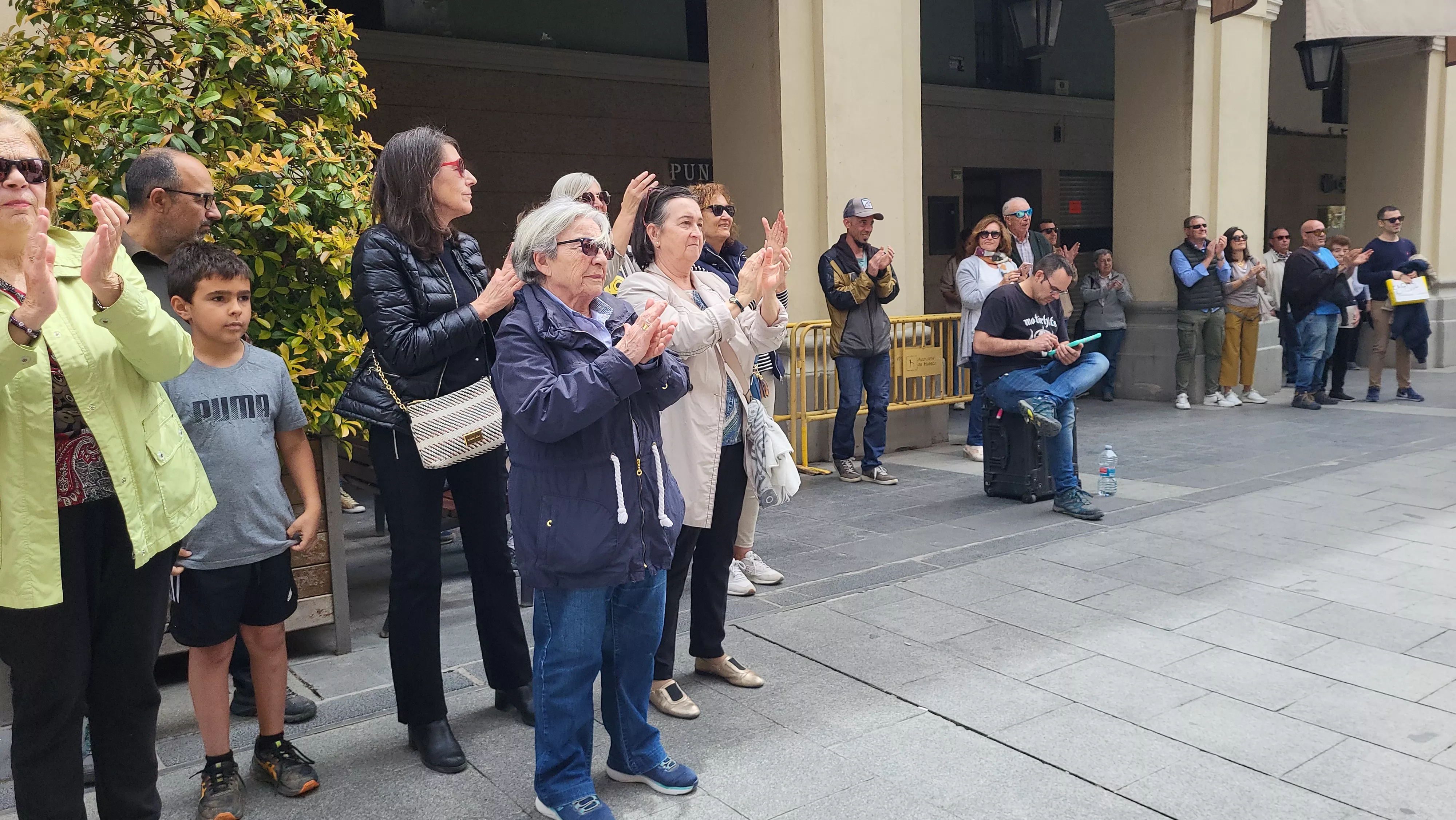  Clausura de Diversario en Huesca con la actuación de Empoderados. Foto Mercedes Manterola