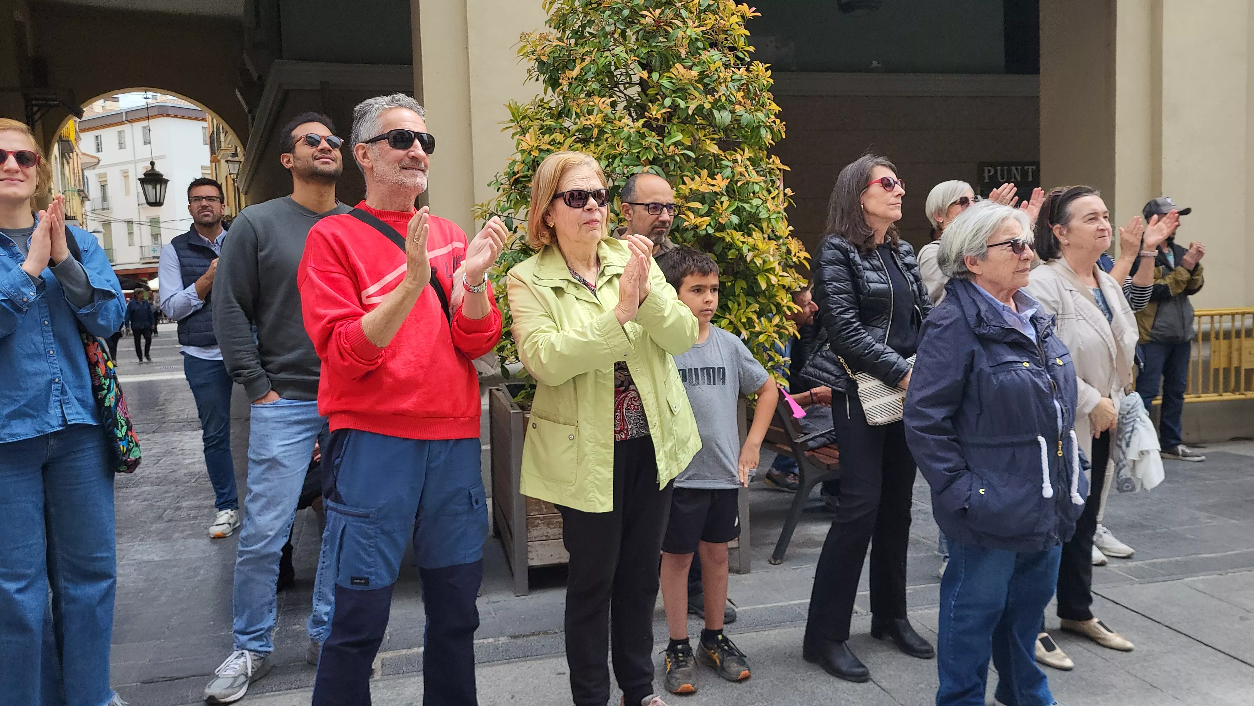  Clausura de Diversario en Huesca con la actuación de Empoderados. Foto Mercedes Manterola