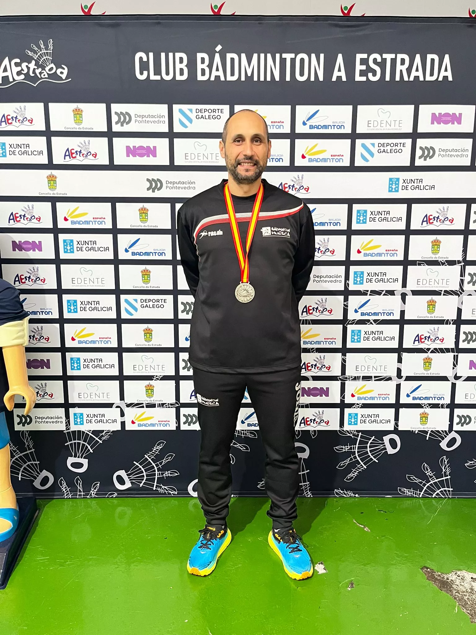 Javier Coronas, medalla de plata.