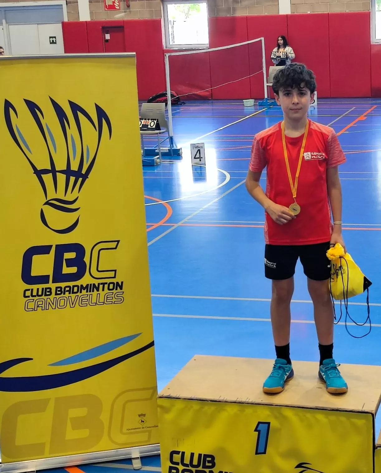 Pablo Ara, doble medallista en Canovellas