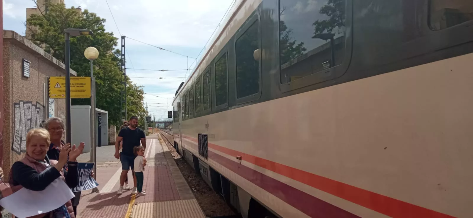 38 concentración de Monegros No Pierdas Tu Tren