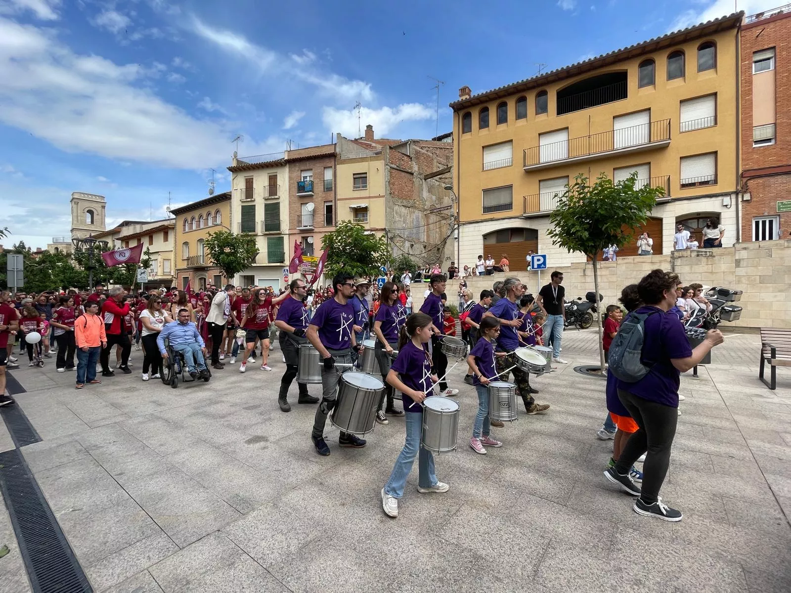 Celebración del CP Esneca Fraga. Foto: Ayto de Fraga.