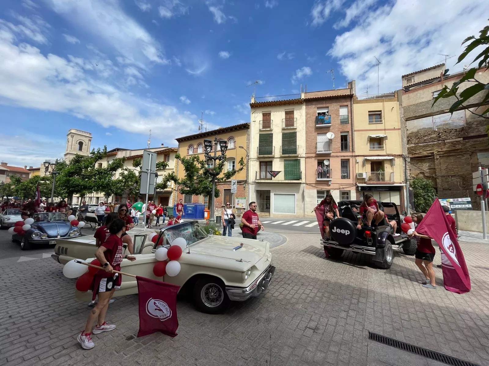 Celebración del CP Esneca Fraga. Foto: Ayto de Fraga.
