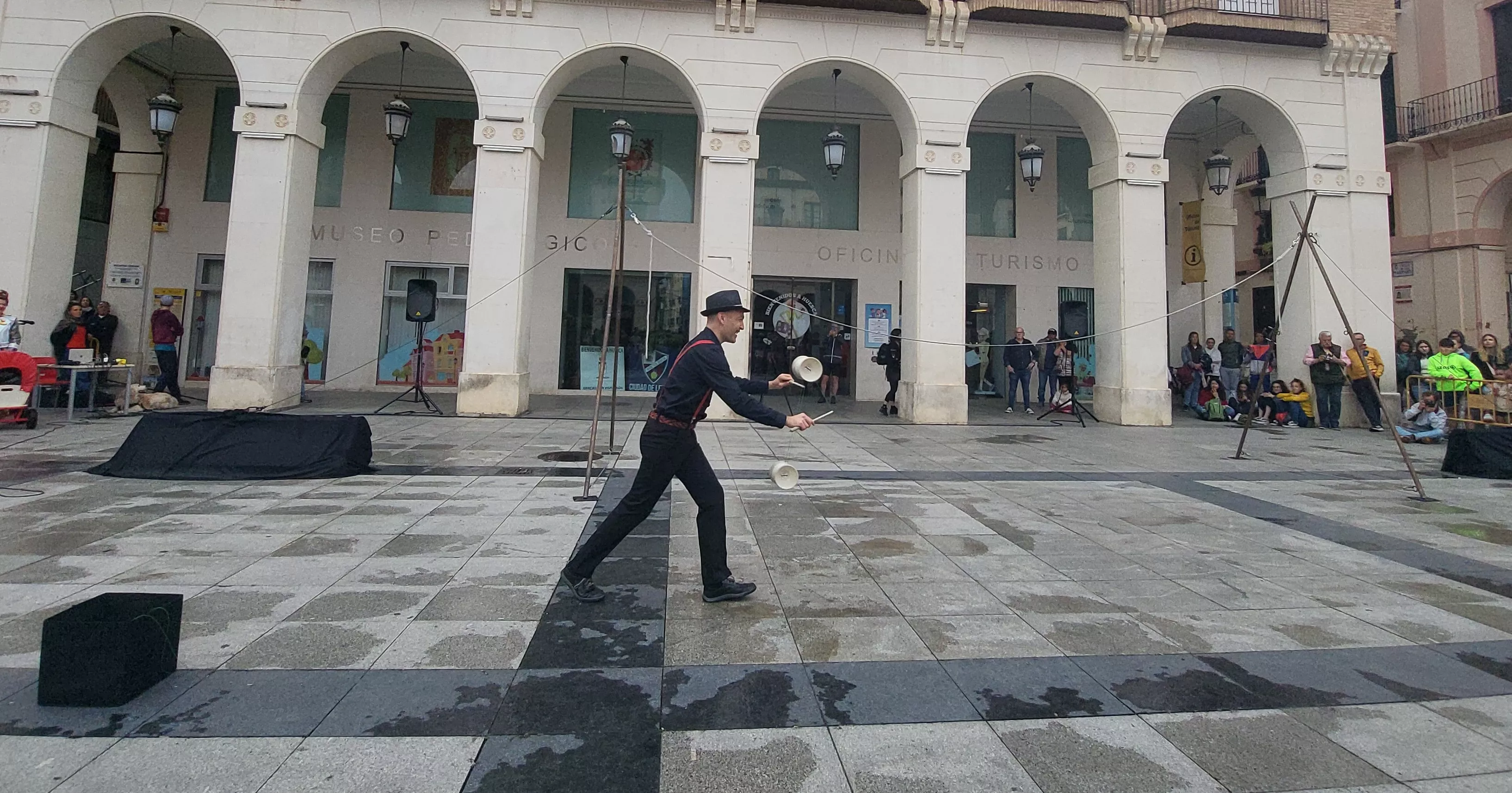 Encuentro internacional Caminando por las Nubes en Huesca. Foto Mercedes Manterola