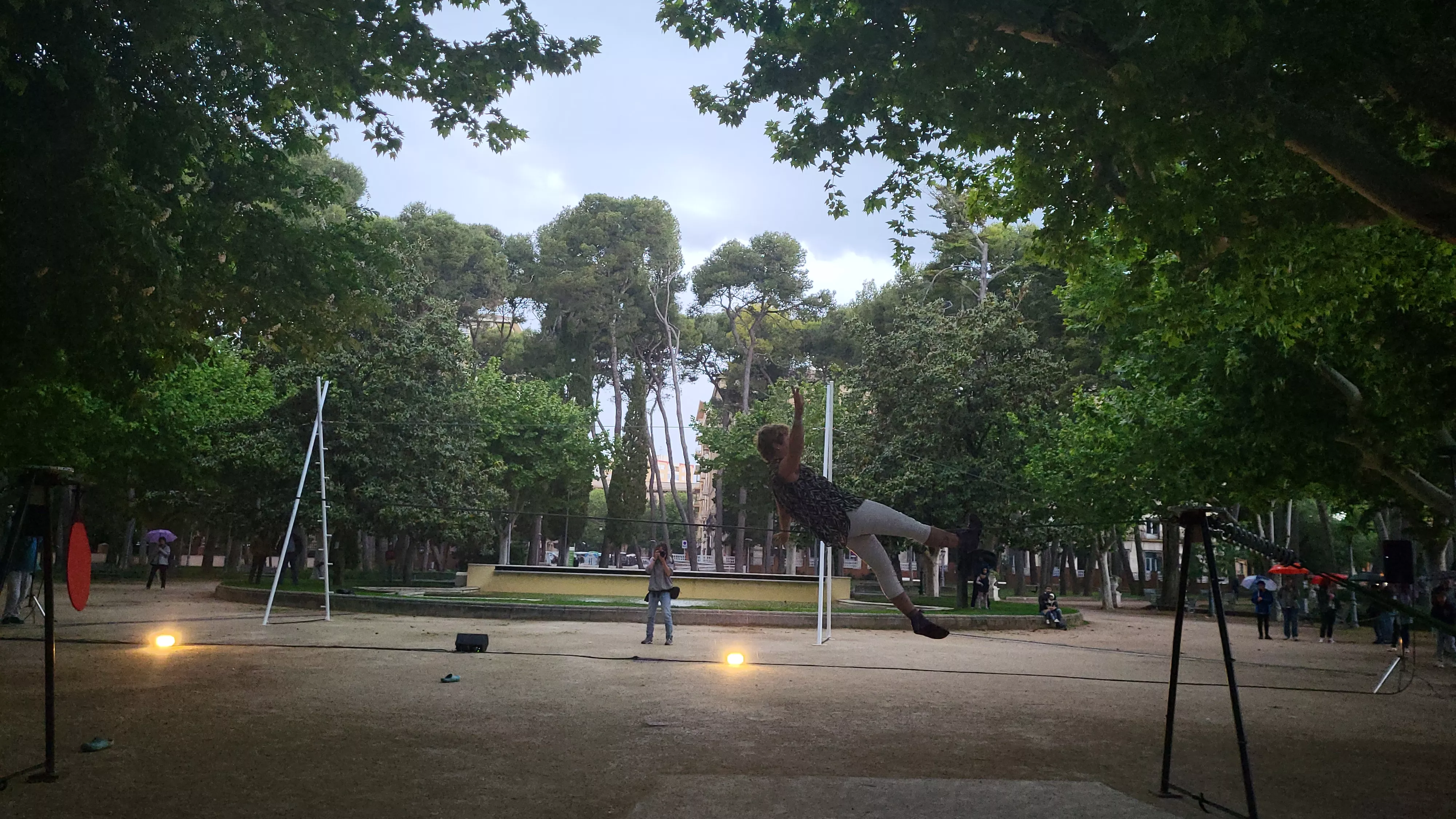 Encuentro internacional Caminando por las Nubes en Huesca. Foto Mercedes Manterola