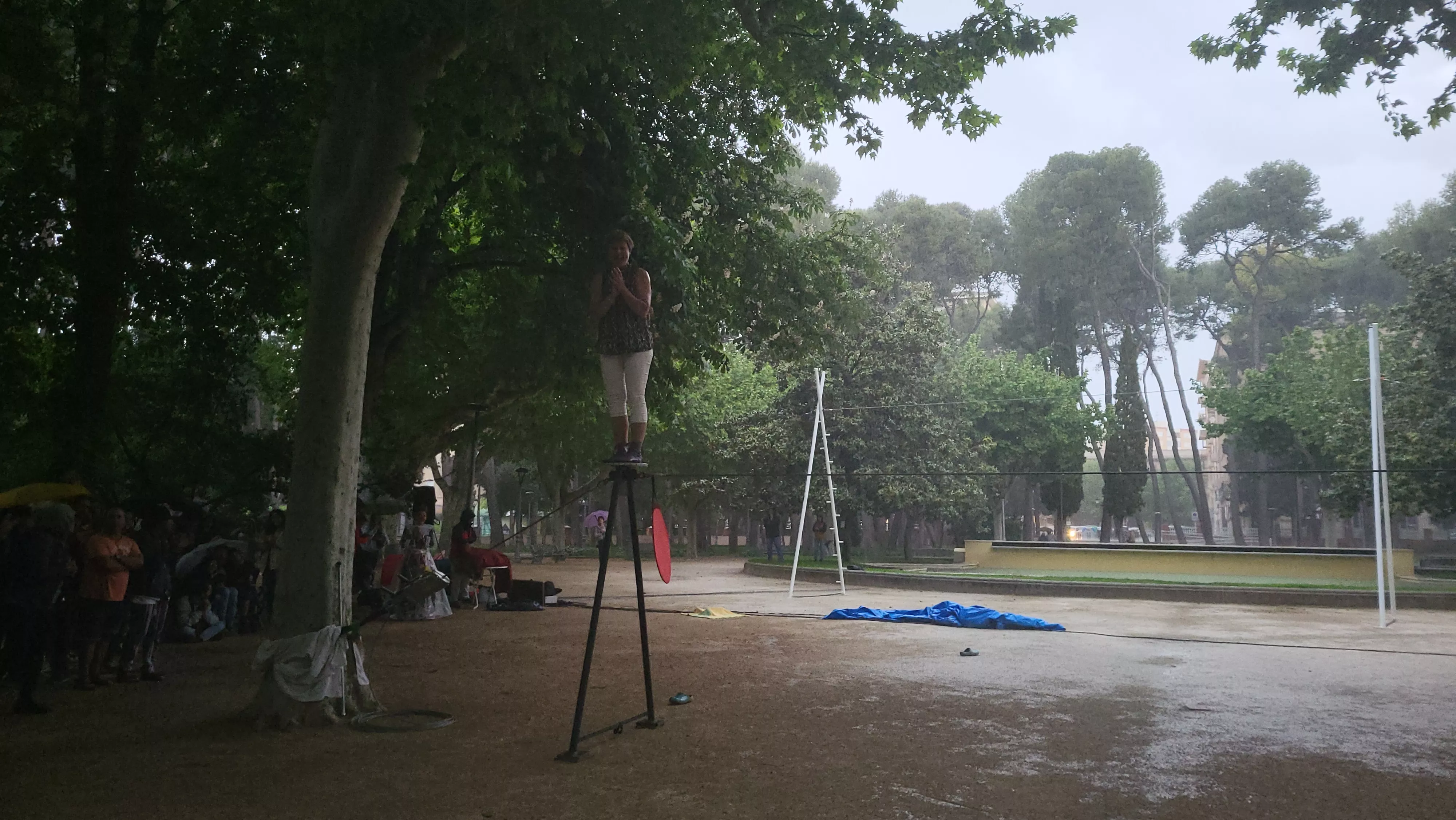 Encuentro internacional Caminando por las Nubes en Huesca. Foto Mercedes Manterola
