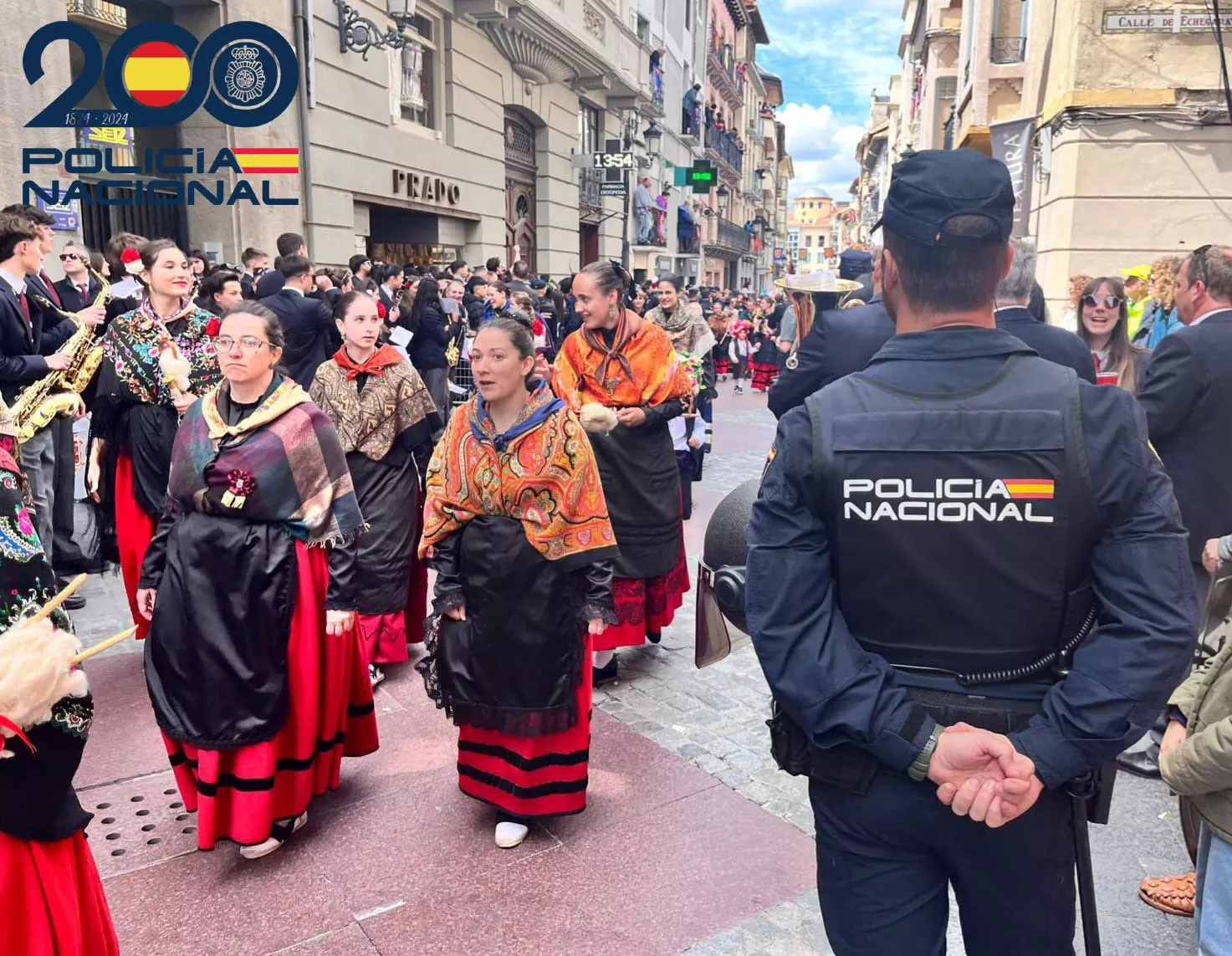 La fiesta del Primer Viernes de Mayo se celebra en Jaca sin incidentes.