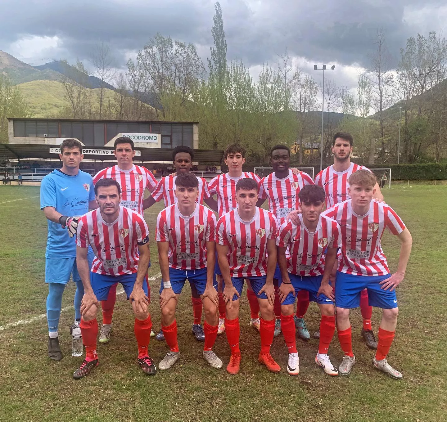 Once del Barbastro Somontano en su último duelo ante la Montañesa. Definidas las eliminatorias del playoff de ascenso a Primera Regional.