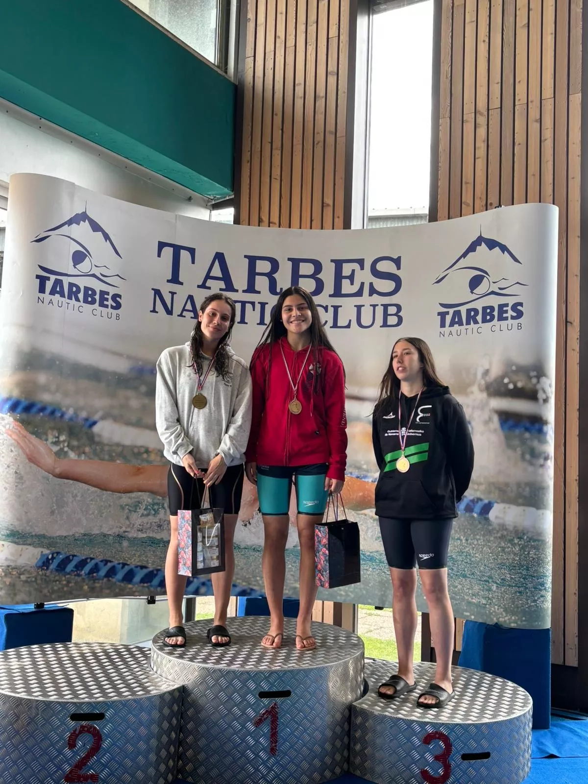 Alejandra Sopena en los 50 mariposa